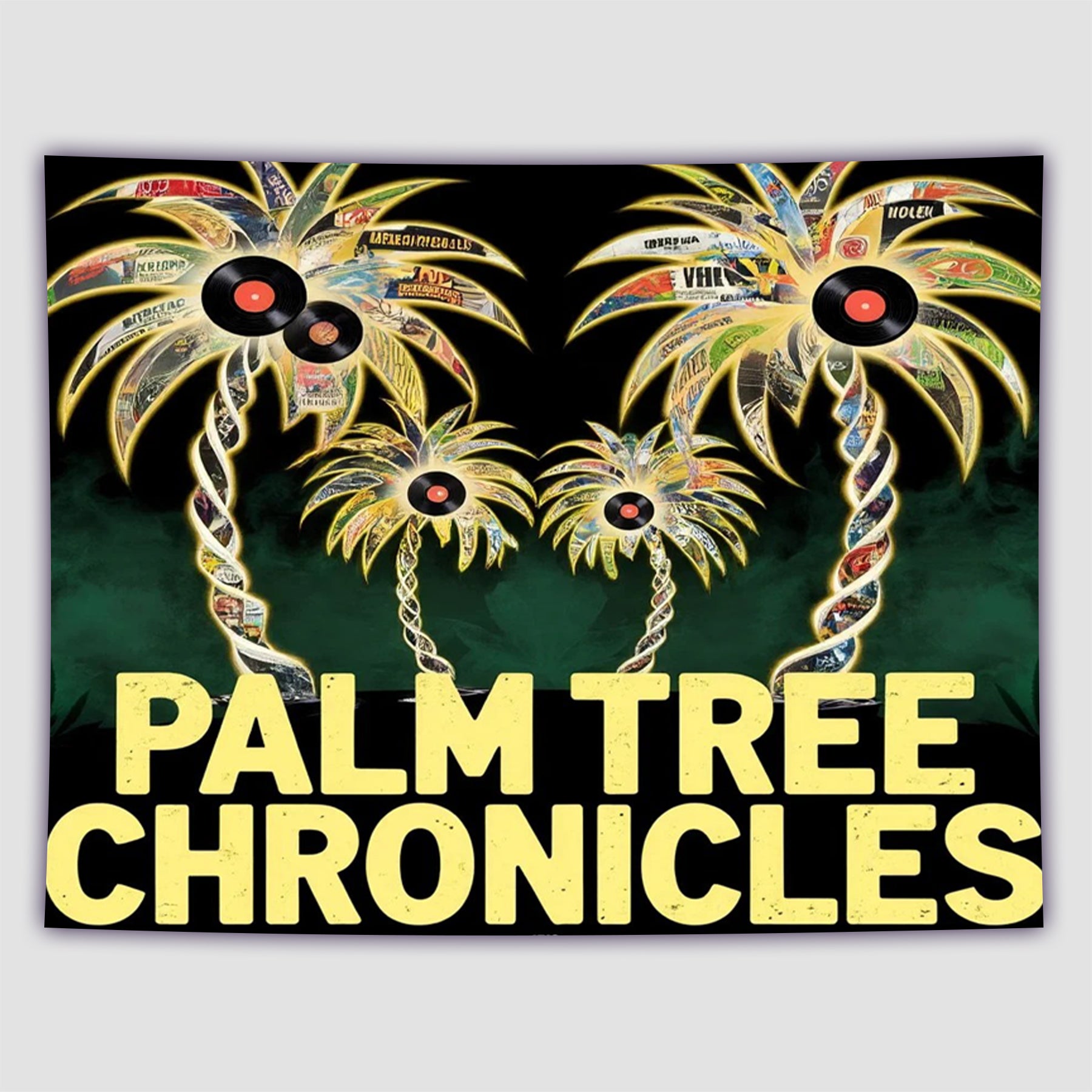 Coconut Grove Records Fashion Wall Haning Decoration Tapestry