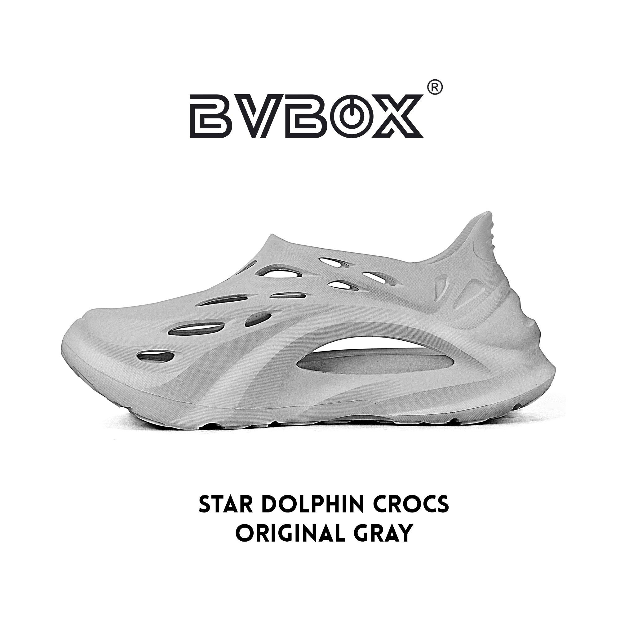BVBOX Star Dolphin Series Crocs Unisex Classic Clog