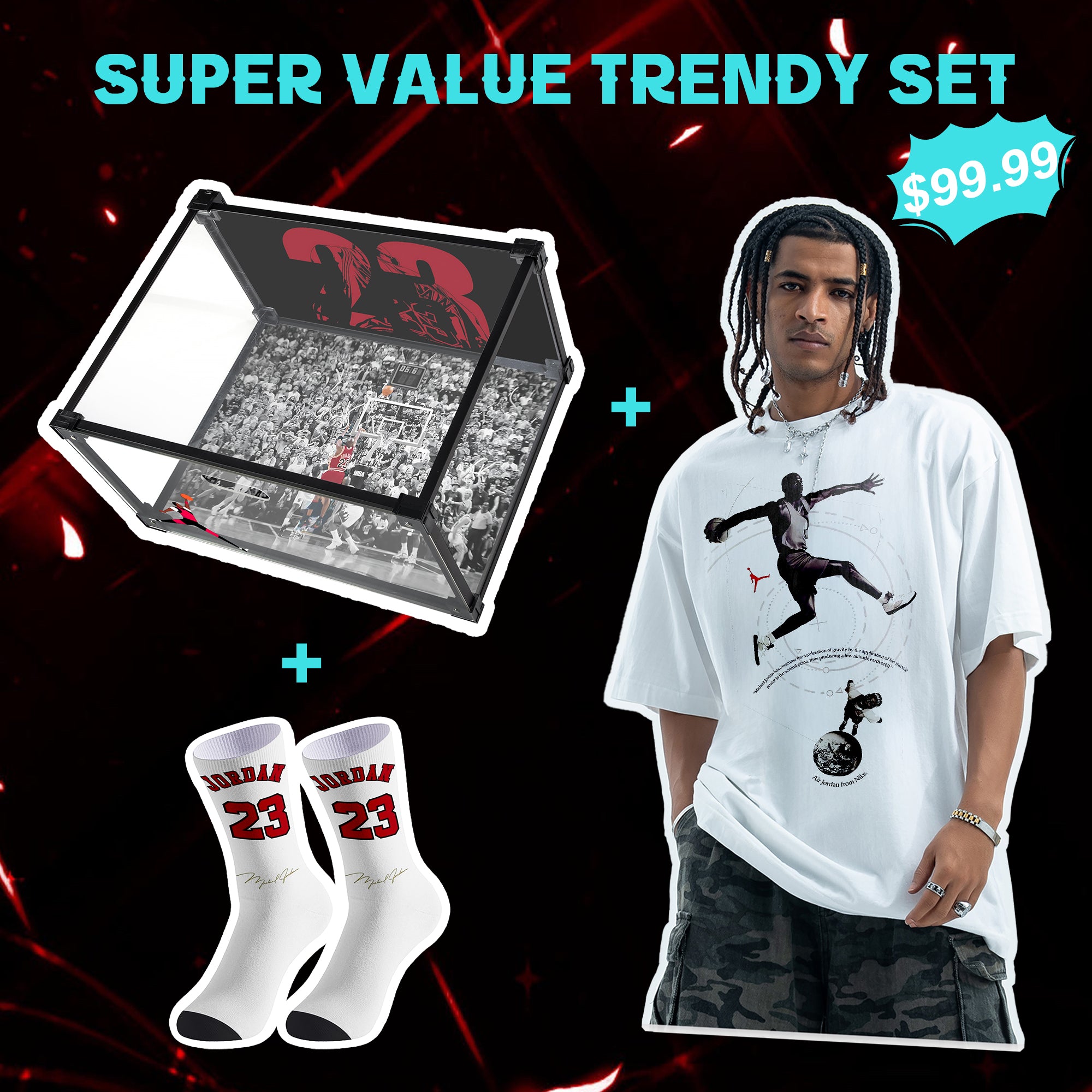 BVBOX THE SHOT! Jordan Series Customized Three-Piece Suit