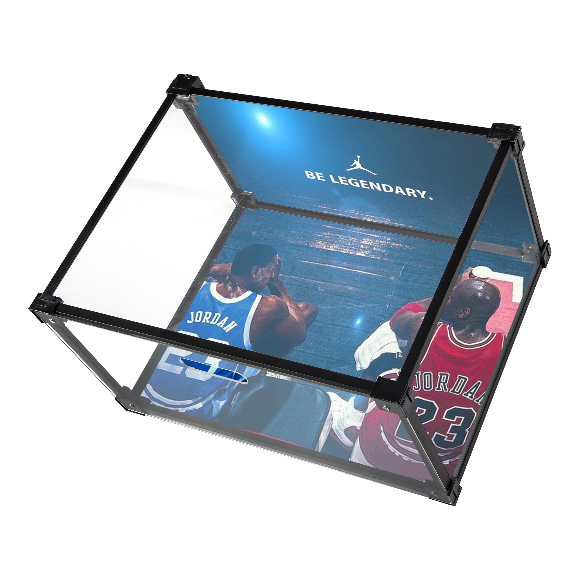 Basketball God Custom Acrylic Shoe Display Box