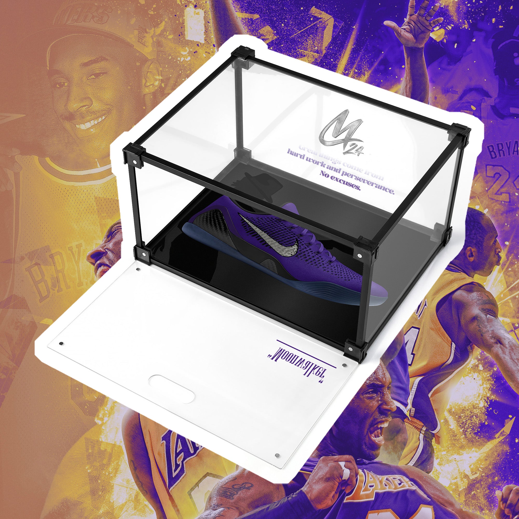 Moonwalker Custom Acrylic Shoe Display Box