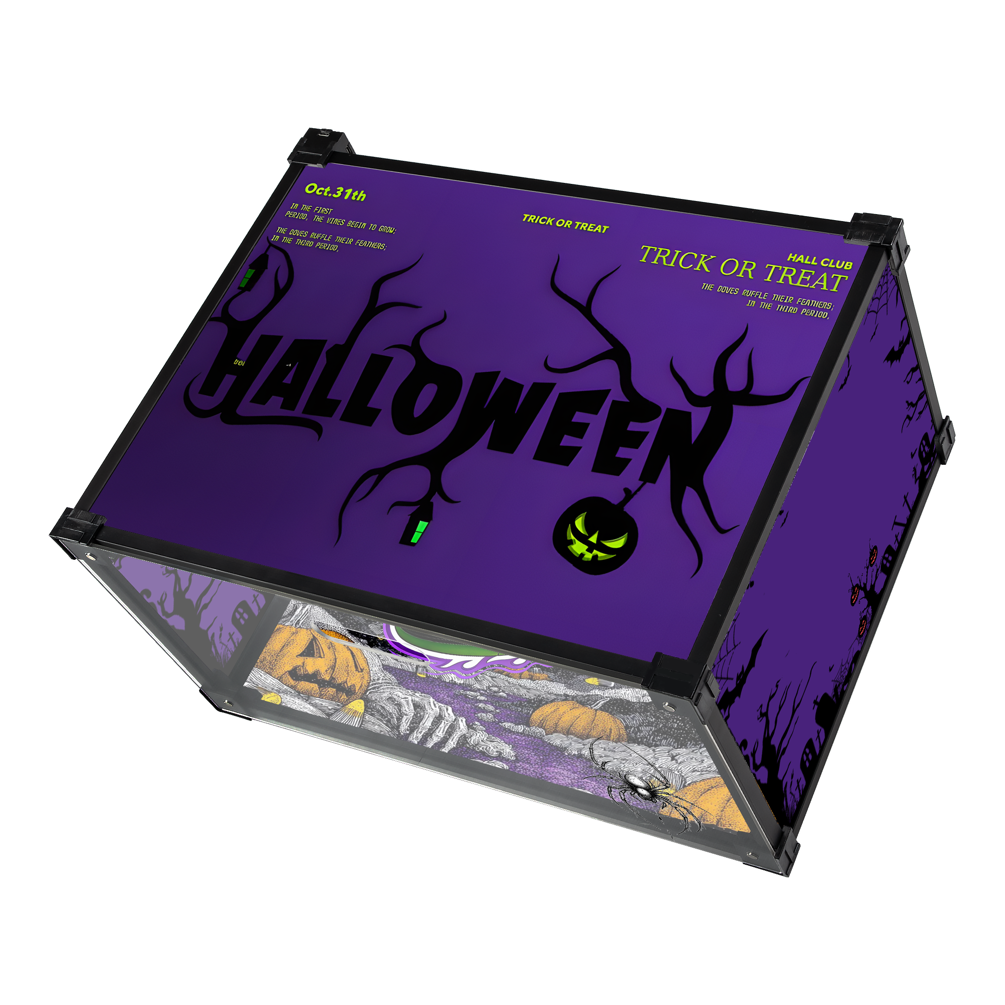 Night of Mischief Acrylic Shoe Display Box