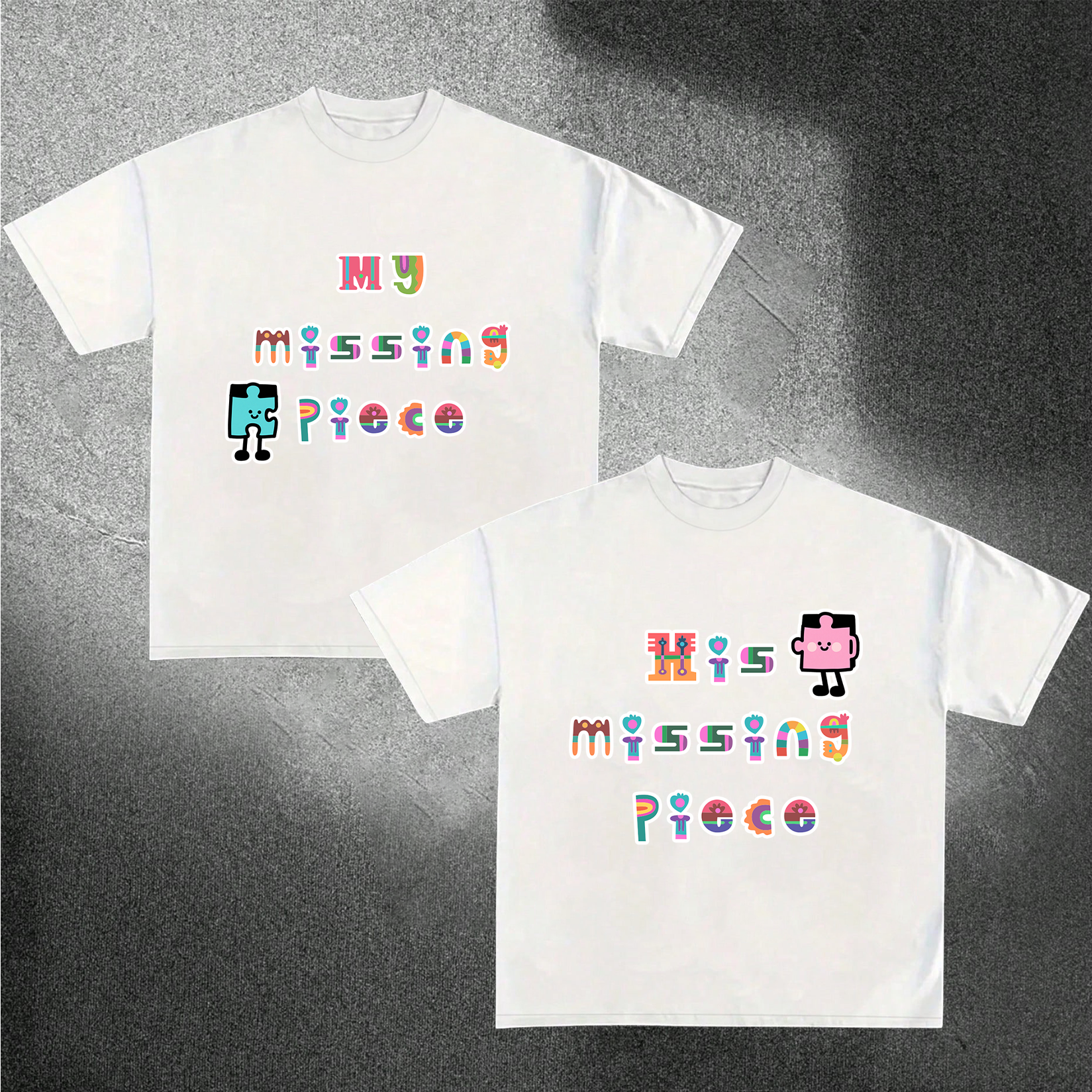 Half a Soul Matching Couple T Shirt