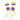 Purple & Gold Court Mid-Calf Breathable Soft Cotton Socks