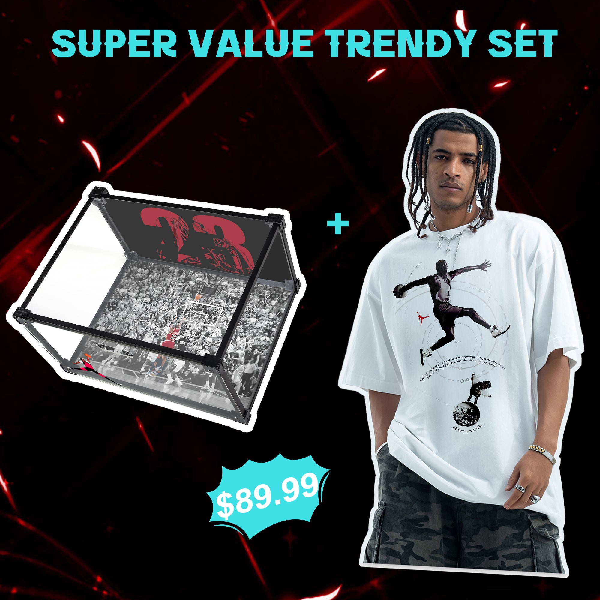 BVBOX THE SHOT! Jordan Series Customized Two-Piece Suit