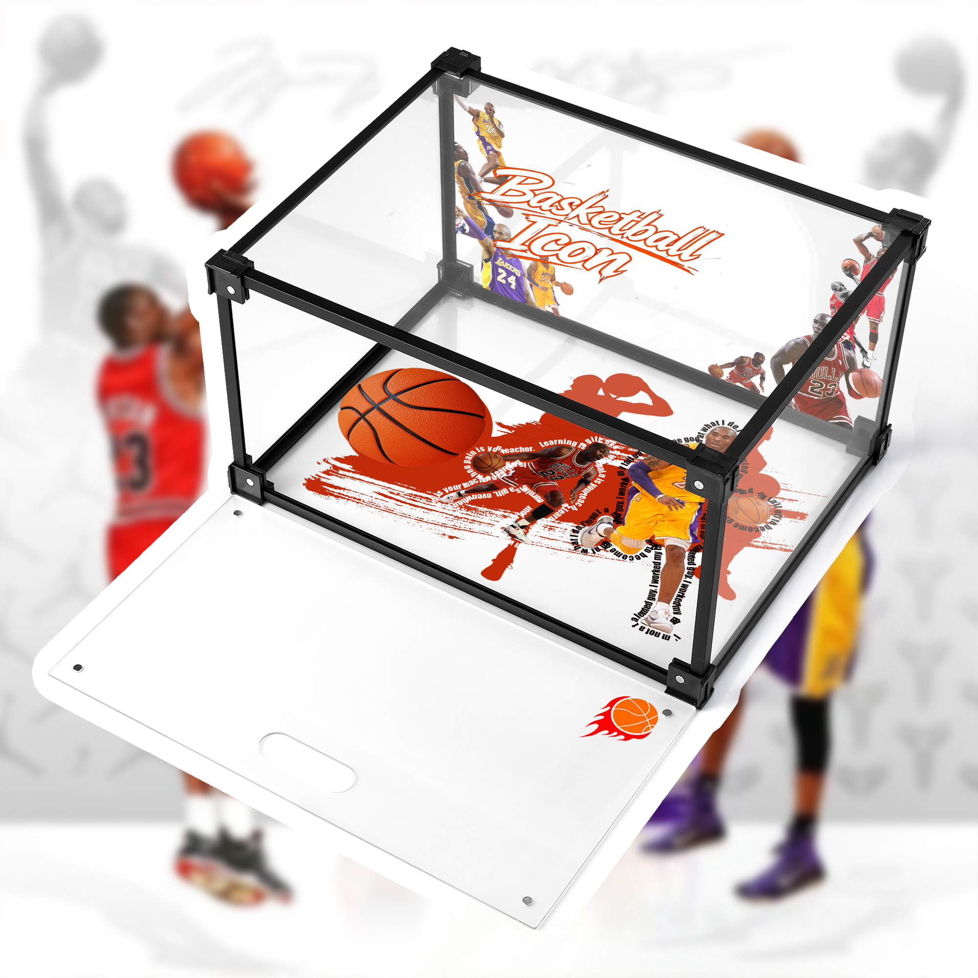 Mamba&Goat Custom Acrylic Shoe Display Box