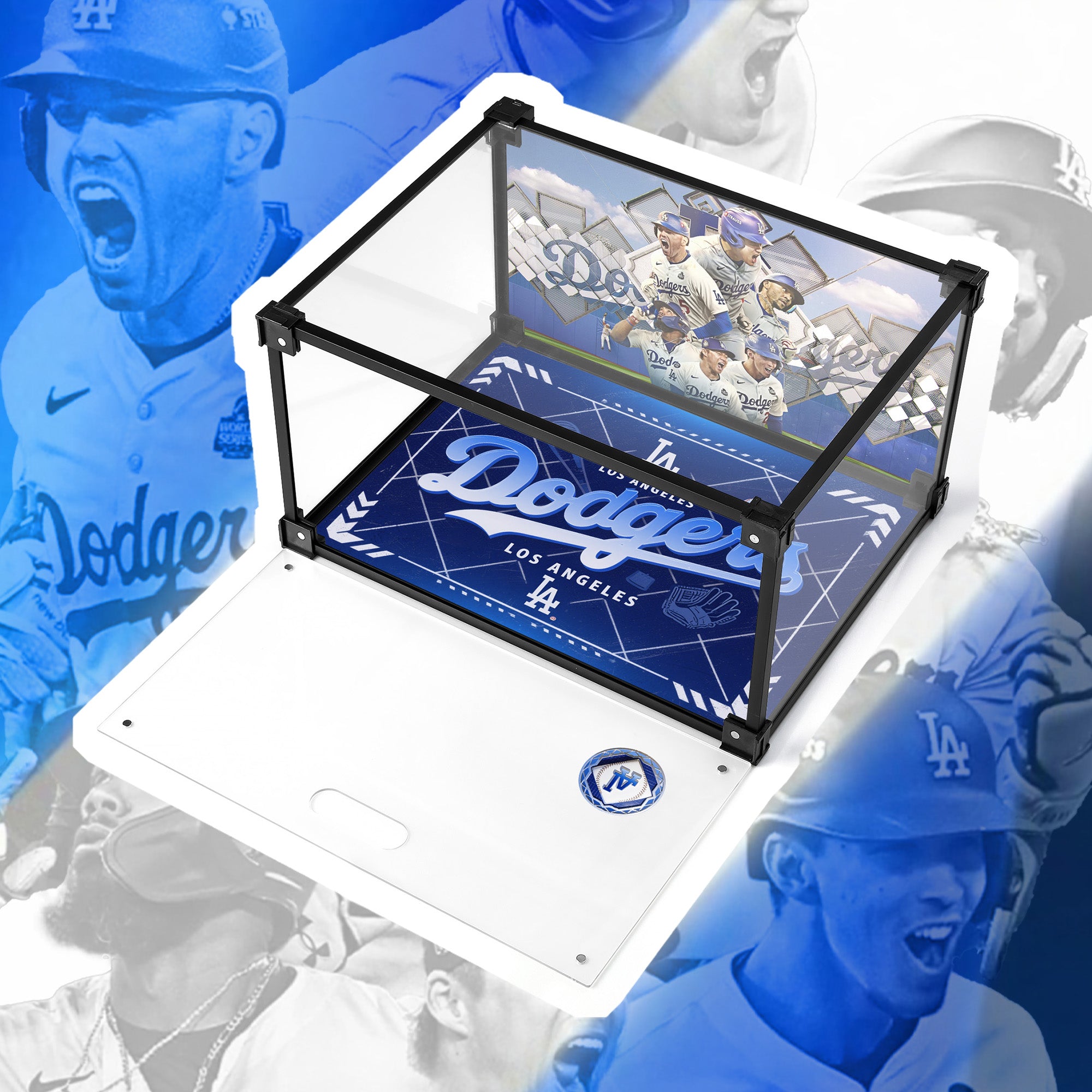 LA Legends Custom Acrylic Shoe Display Box
