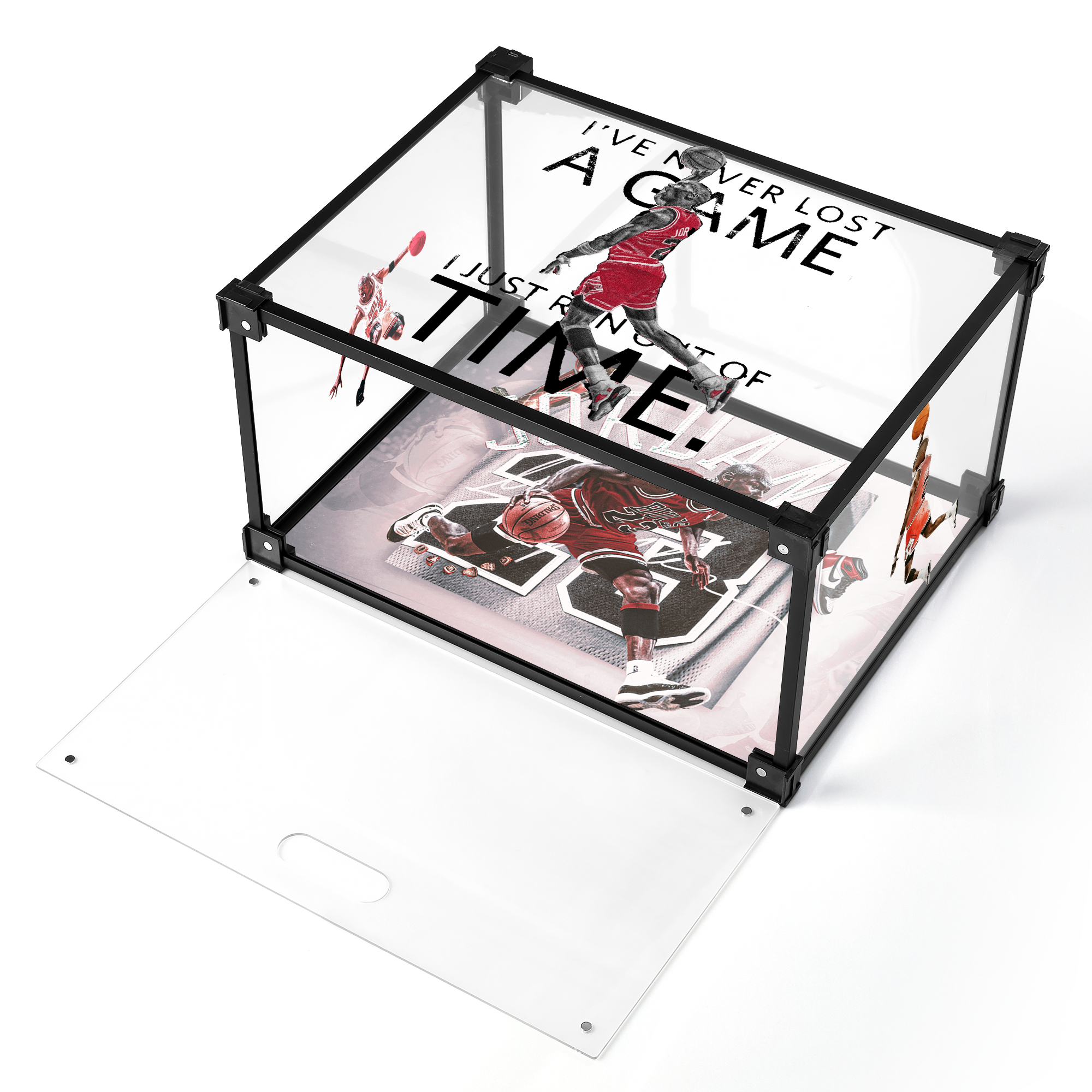 Air Legacy Mark Custom Acrylic Shoe Display Box