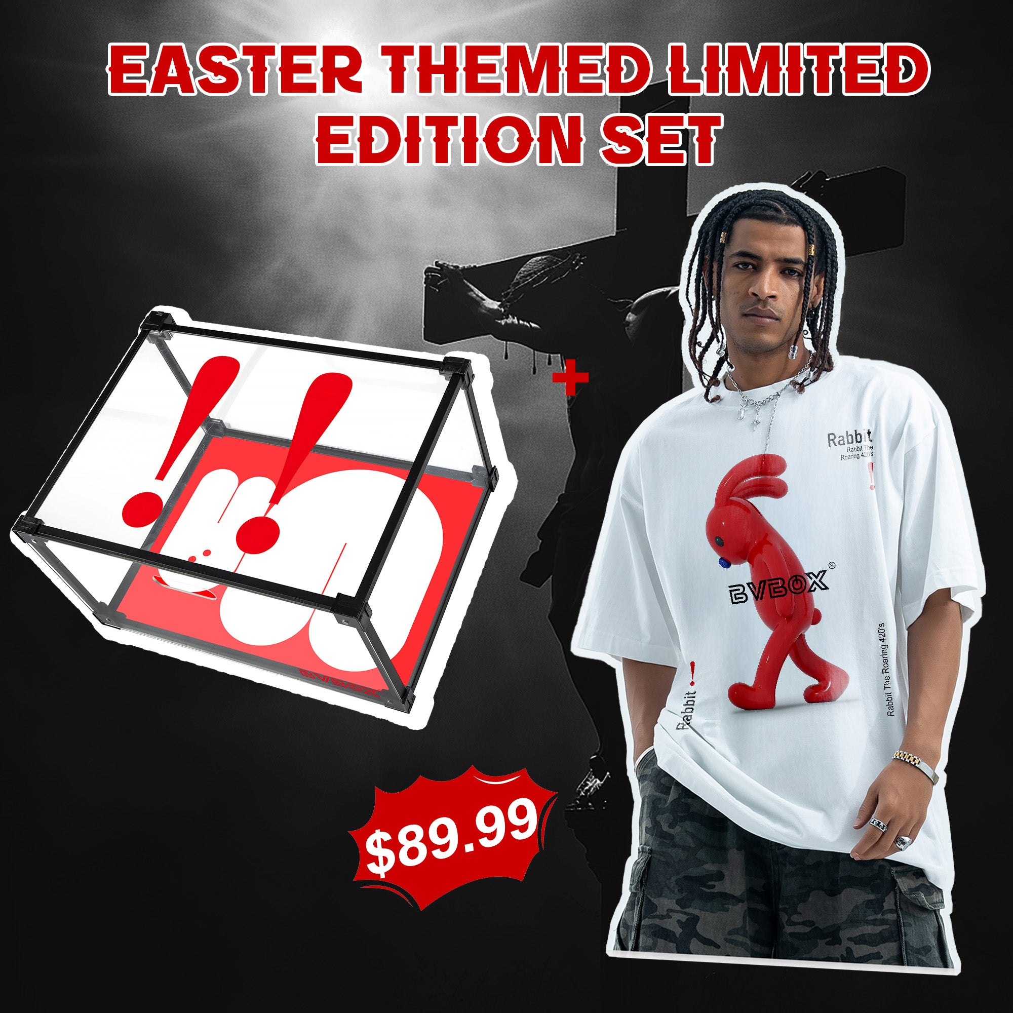 BVBOX 2025 Easter Bunny Themed Limited Edition Customized Two-Piece Set