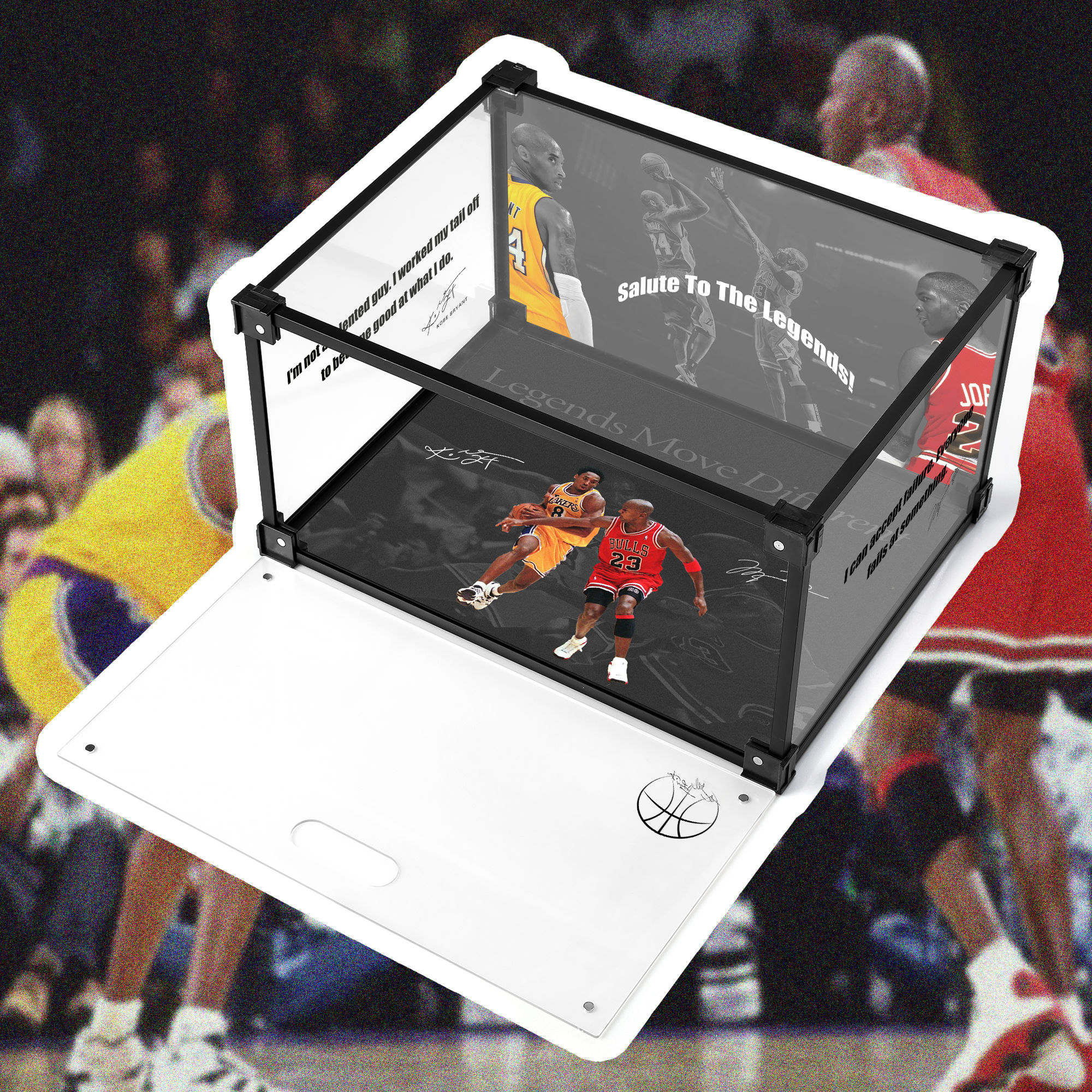 Beyond Greatness Custom Acrylic Shoe Display Box