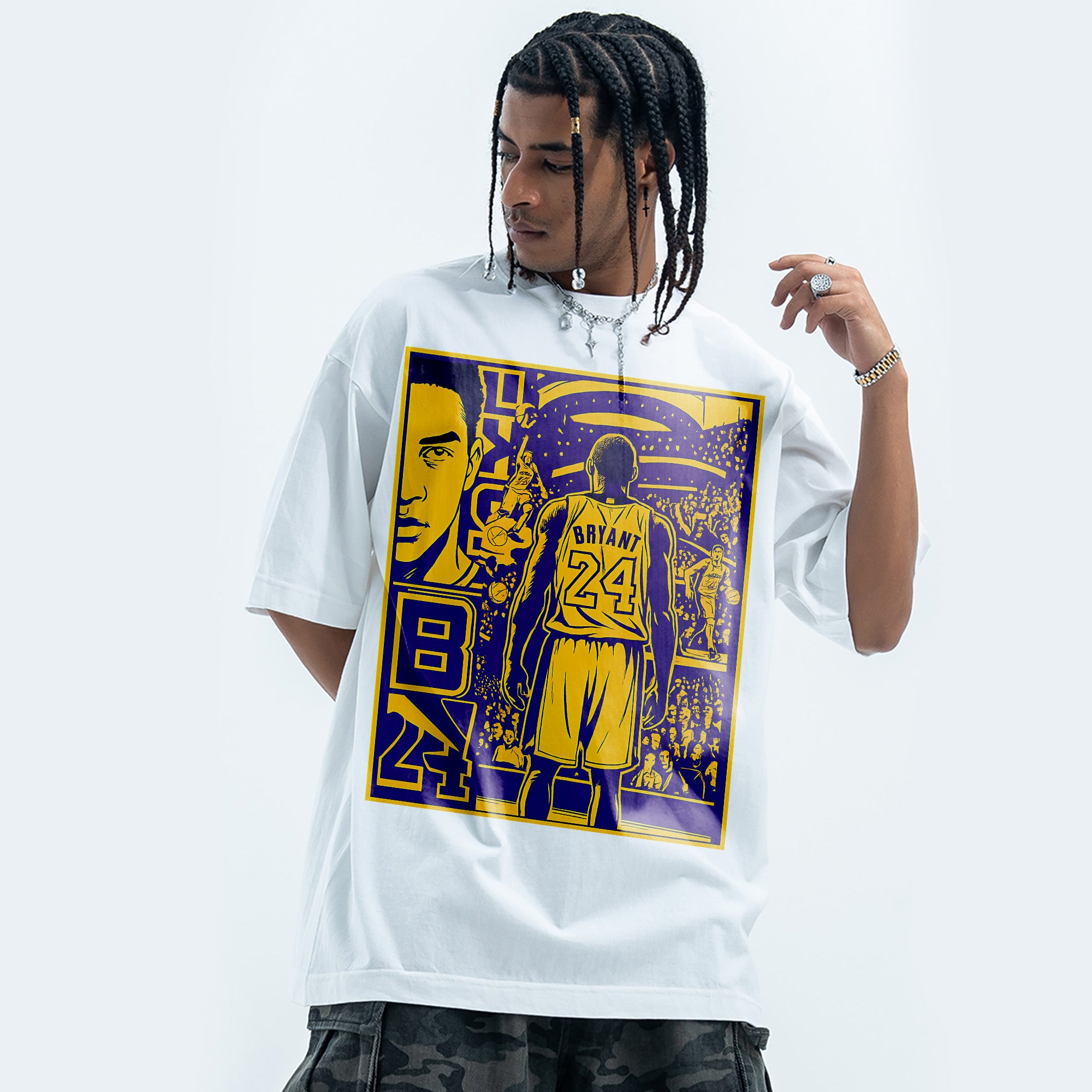 Los Angeles Legends T-Shirt Fashion Loose Cotton Short Sleeves