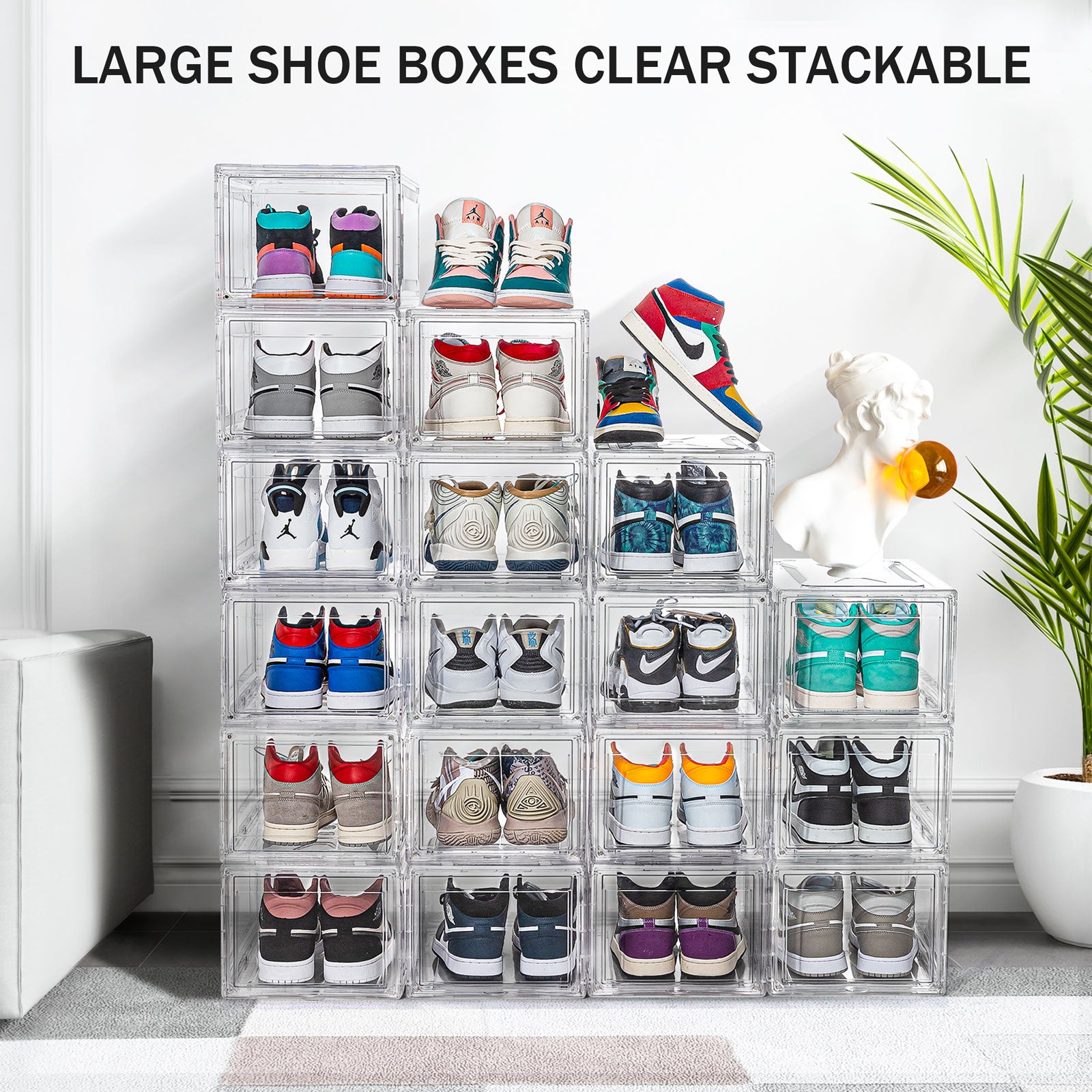 Bleecker Shoe Storage Boxes