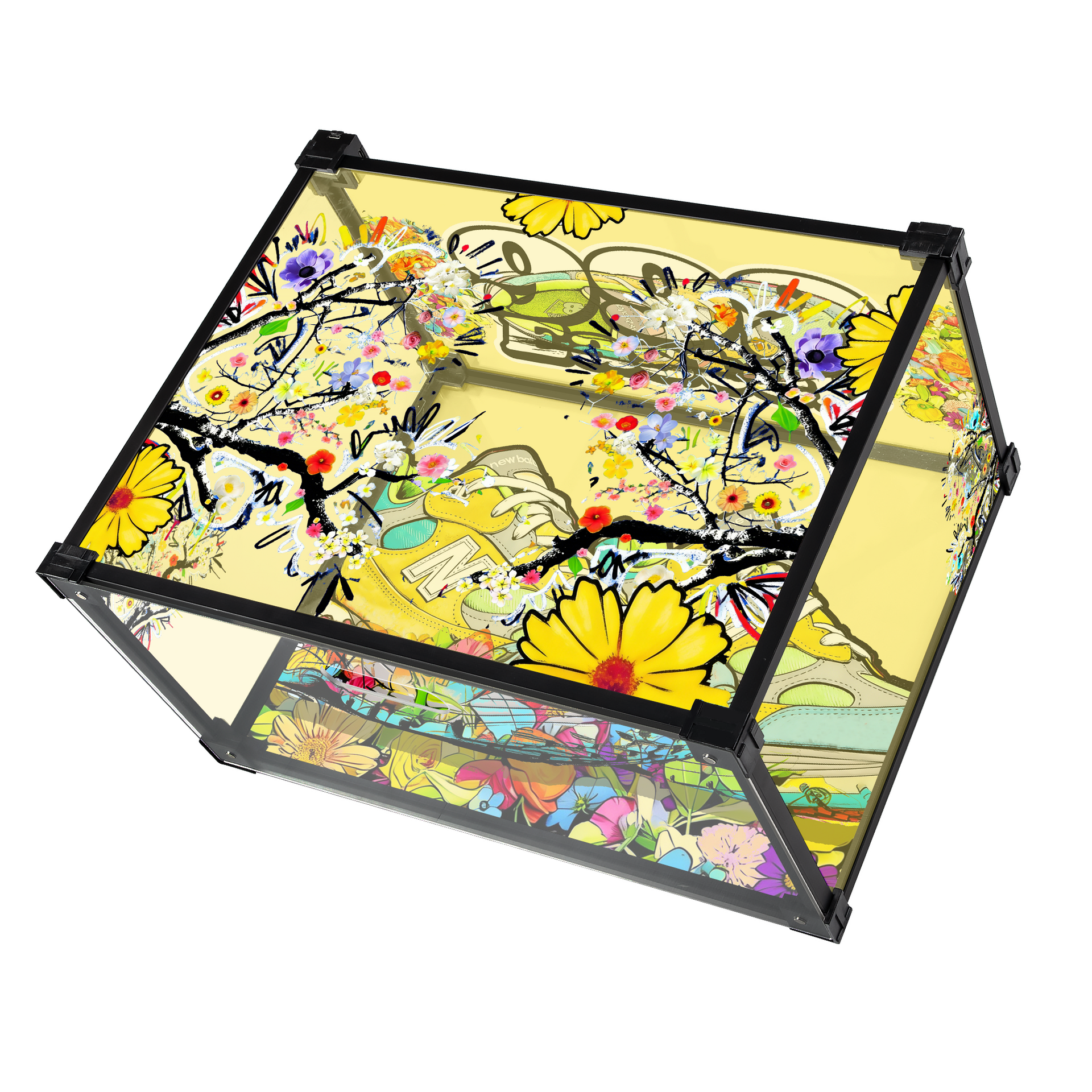 Spring Vibes- 992 Easter Acrylic Custom Display Shoe Box – BVBOX®