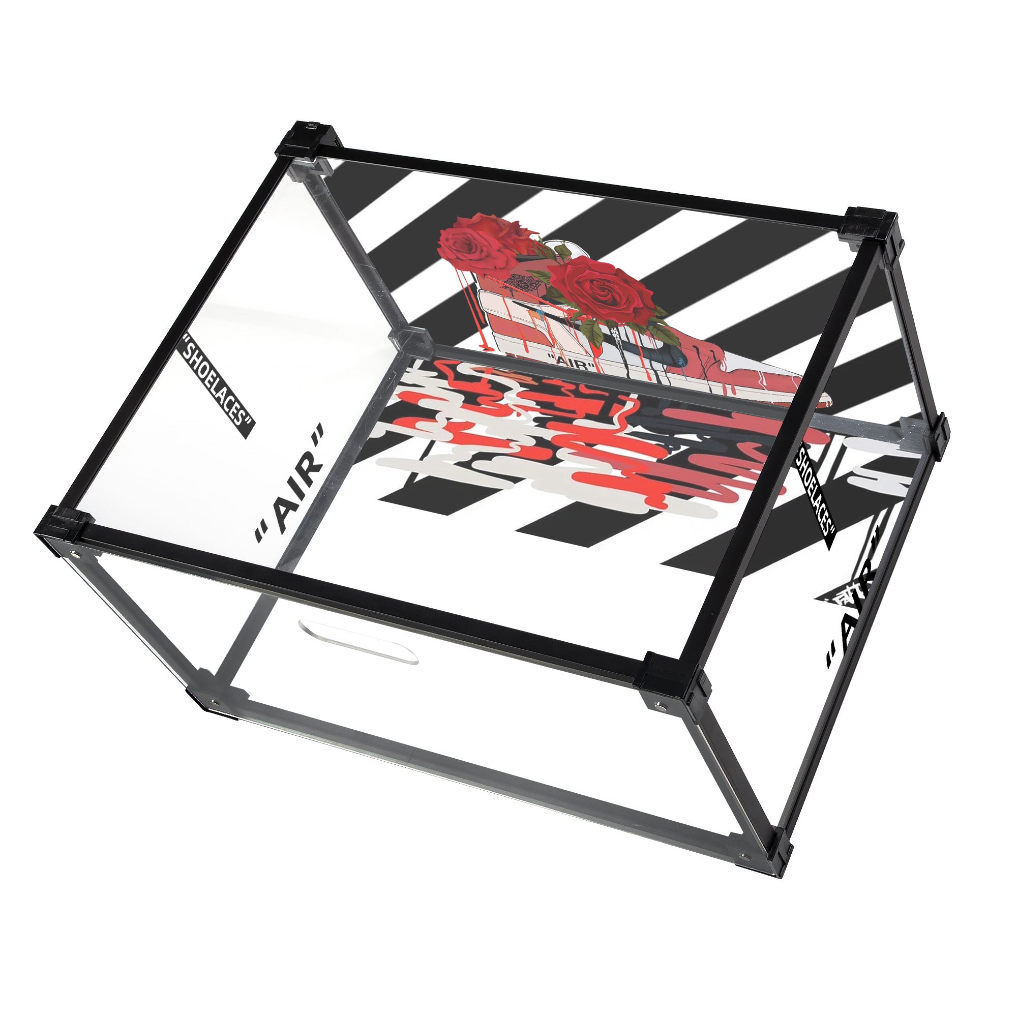 AJ1 Chicago Rose Custom Acrylic Shoe Display Box