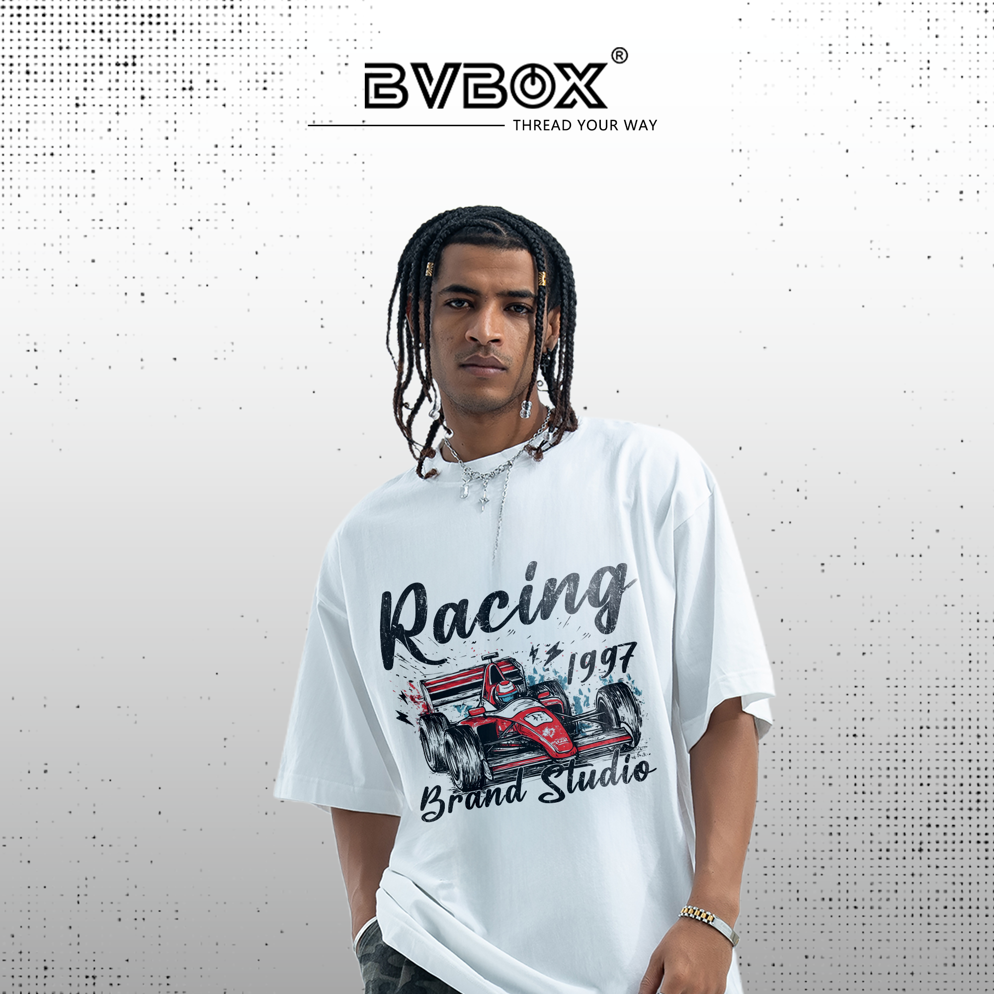 BVBOX Velocity Fashion Loose Cotton Short Sleeves