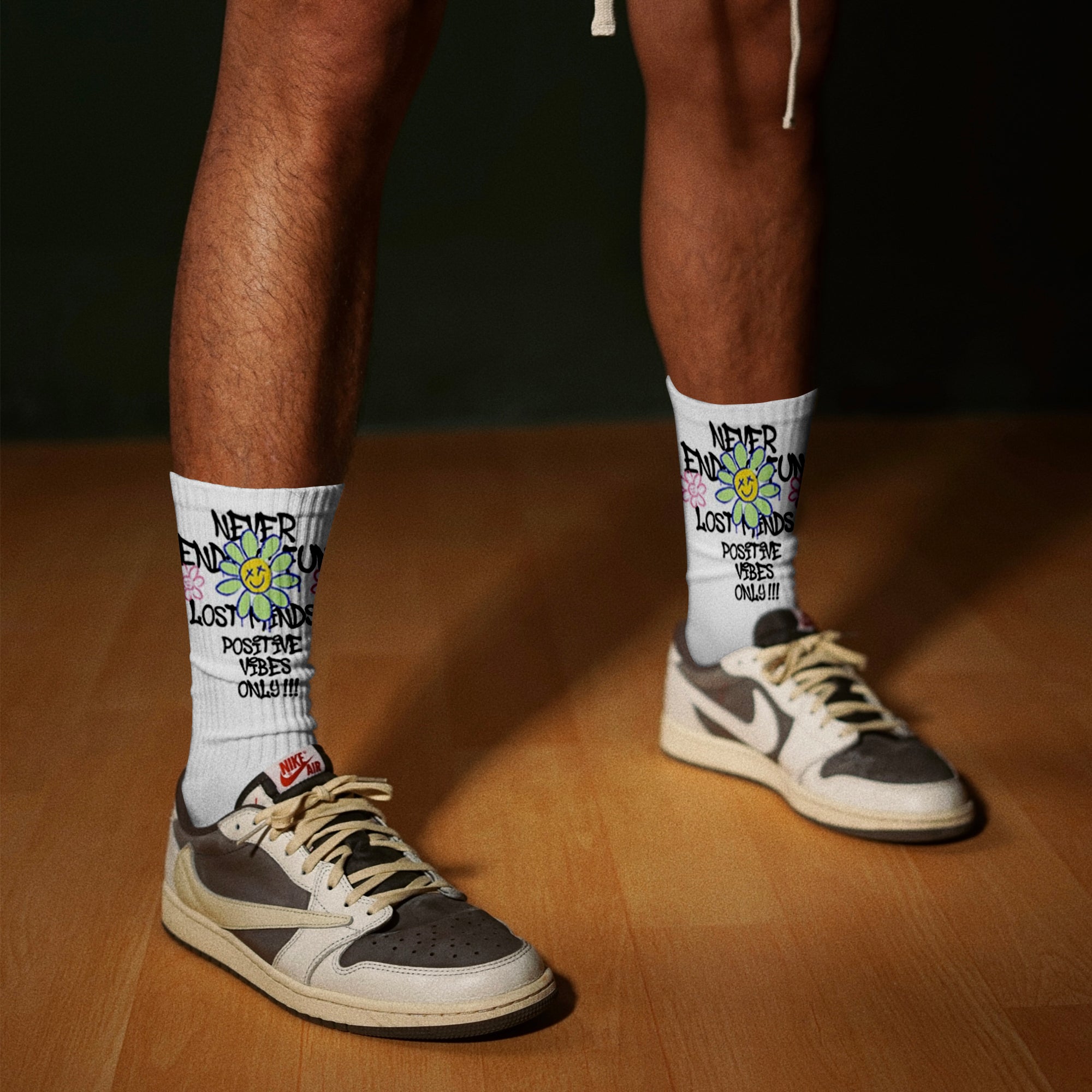 BVBOX Trendy Breathable Soft Cotton Socks