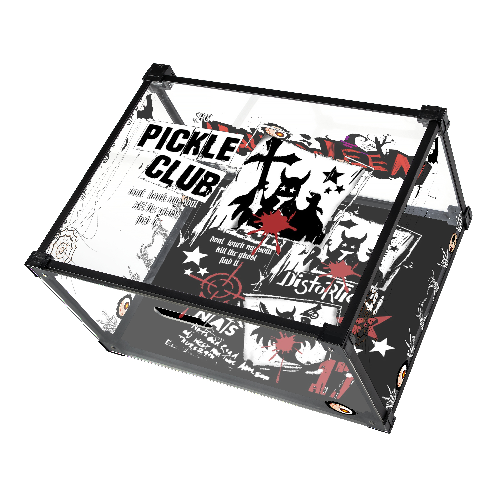 Demonic Wonders Custom Acrylic Shoe Display Box