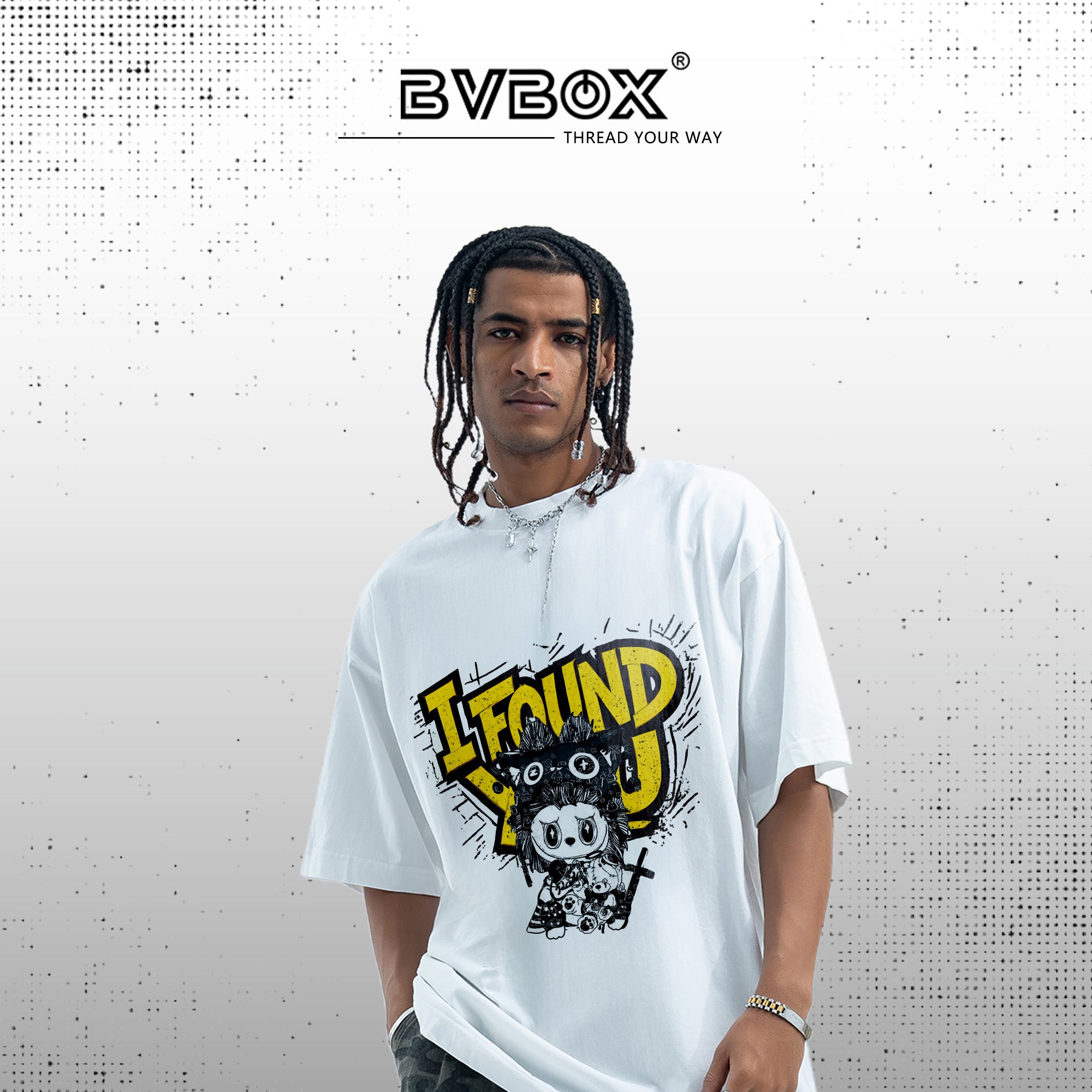 BVBOX Found You Fashion Loose Cotton Short Sleeves