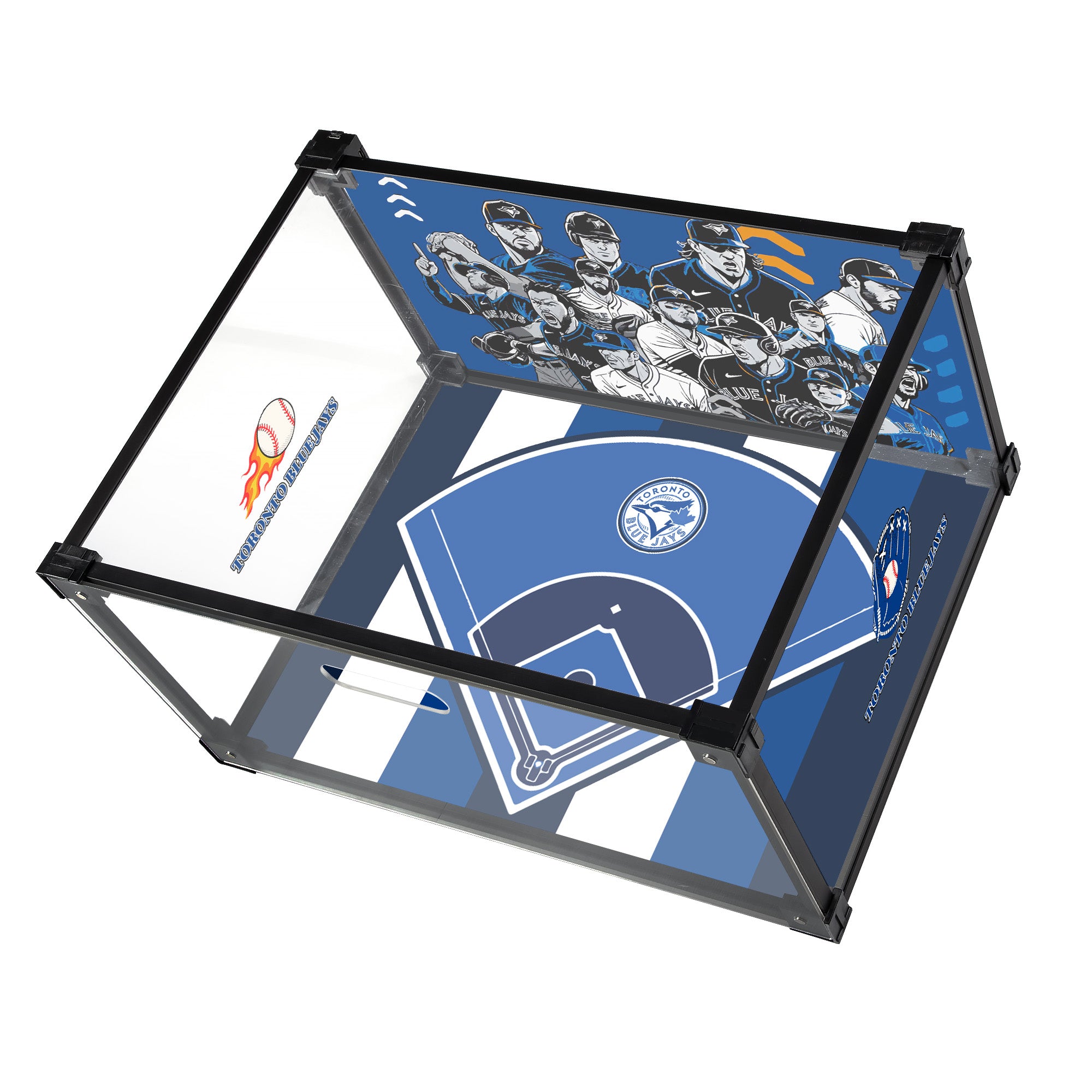 Jays Star Custom Acrylic Shoe Display Box
