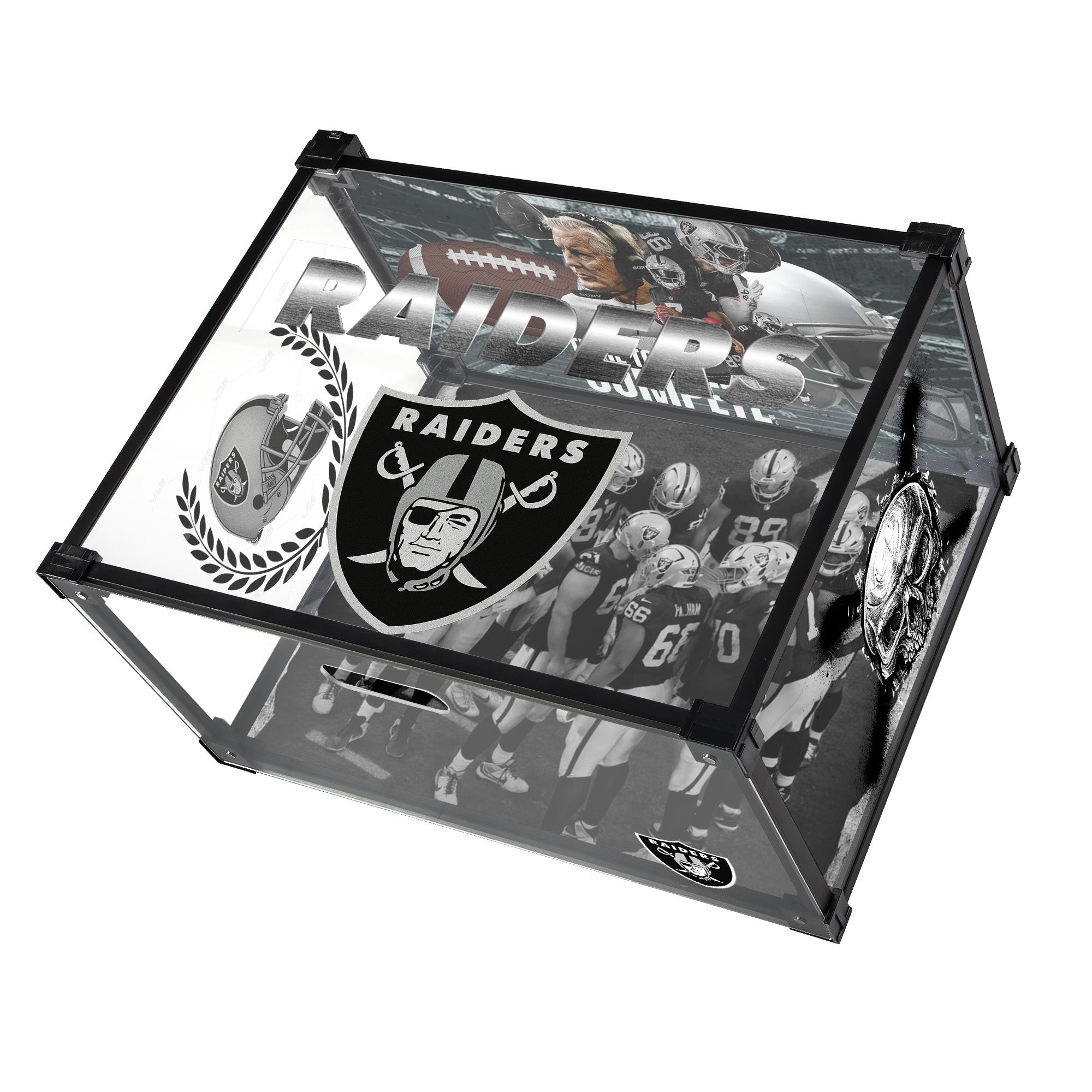 Las Vegas Raiders Acrylic Custom Display Shoe Box