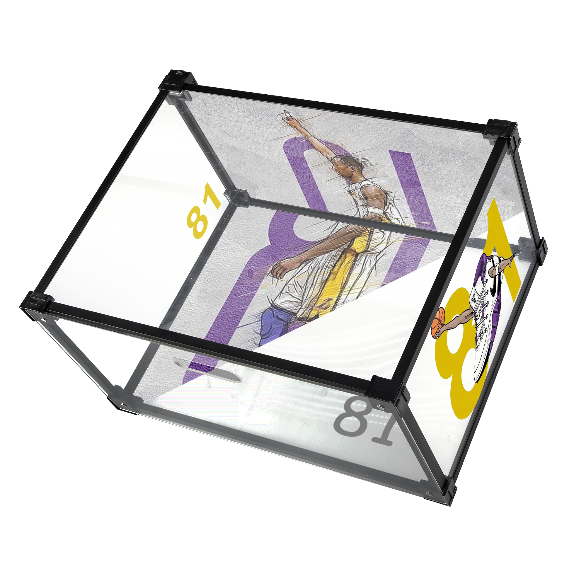 Mamba Moment Custom Acrylic Shoe Display Box
