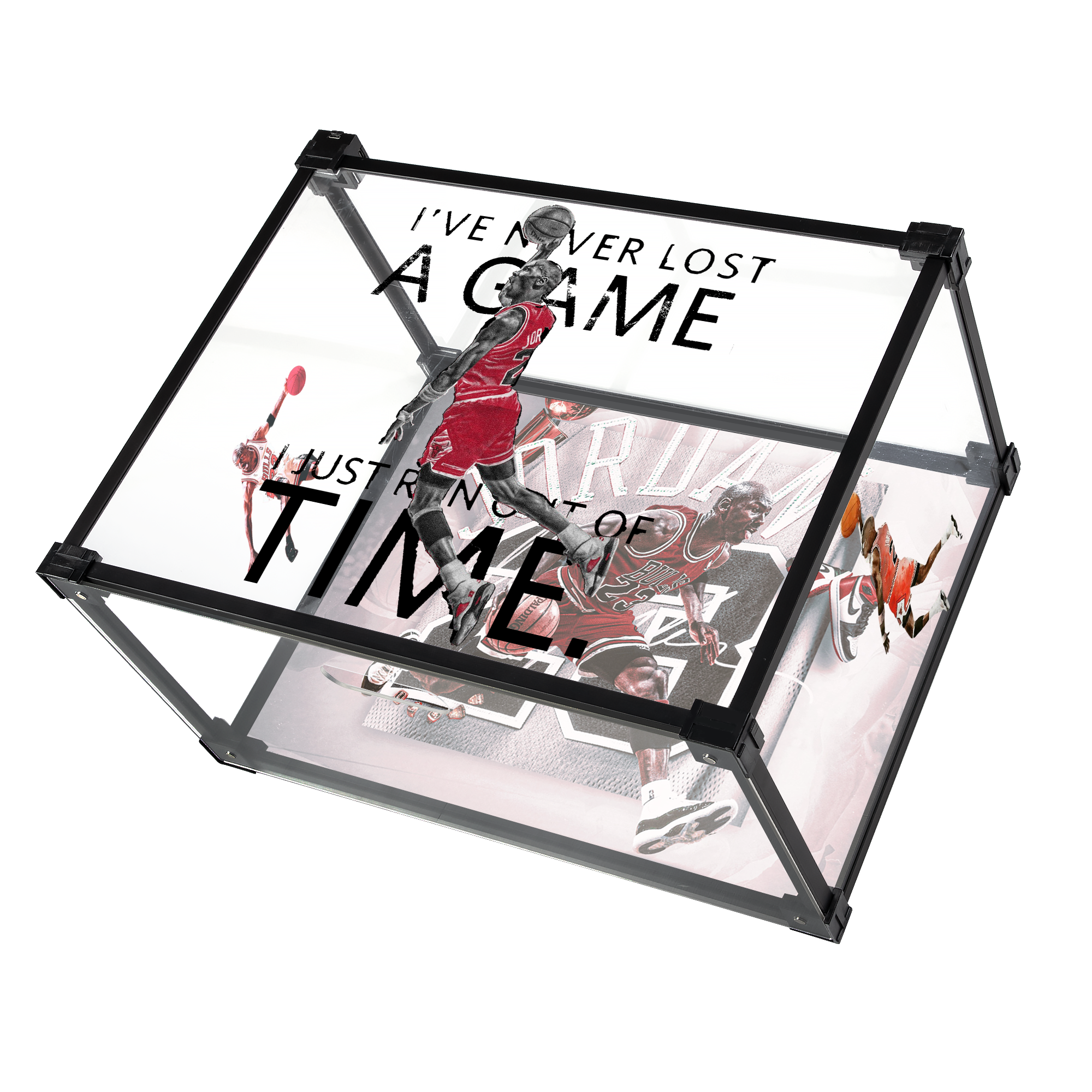 Air Legacy Mark Custom Acrylic Shoe Display Box