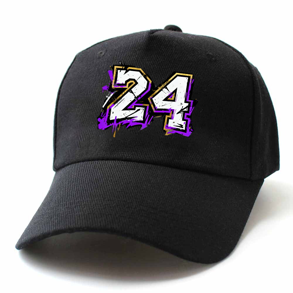 No.24 Multi-Colored Baseball Cap