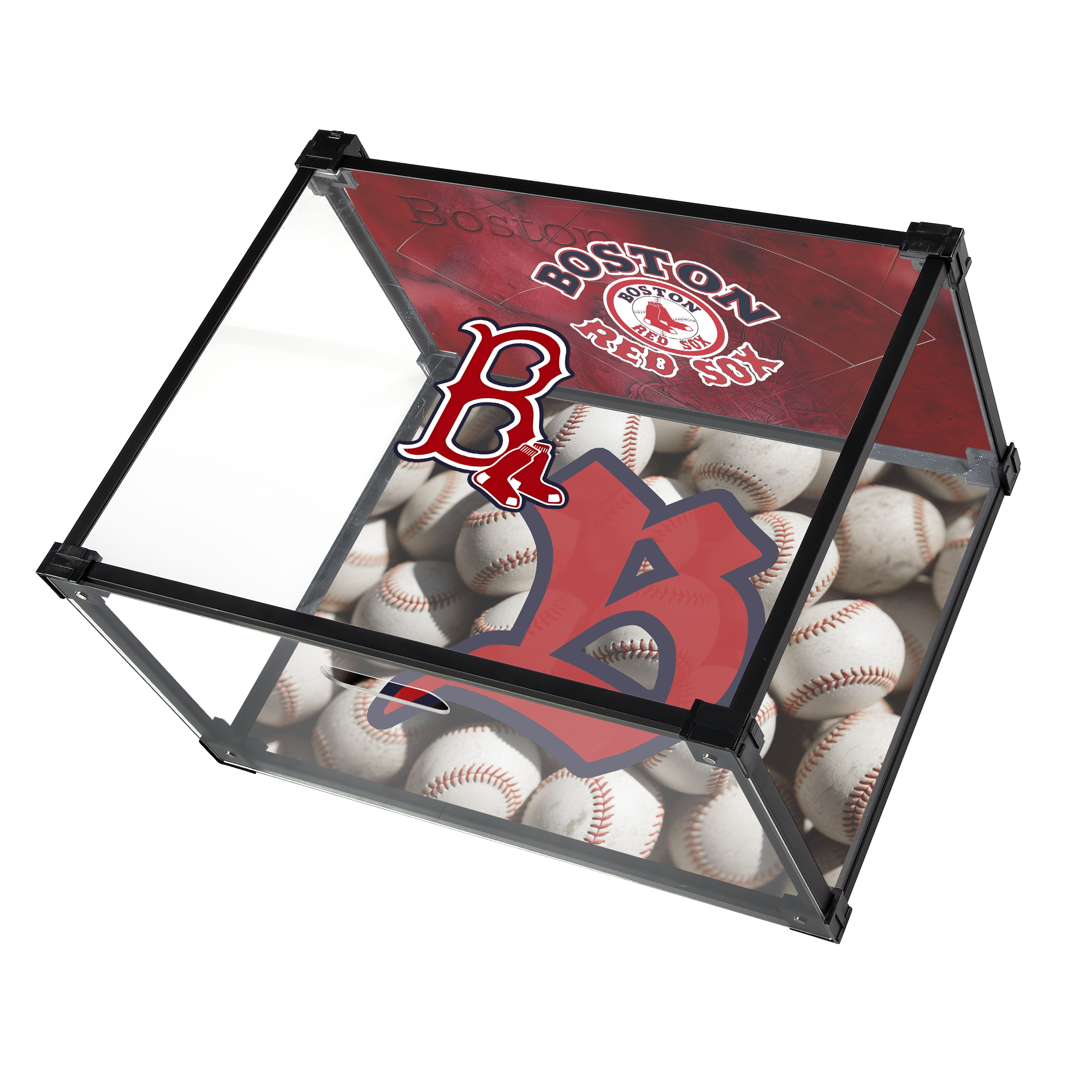 Red Sox Collection Custom Acrylic Shoe Display Box