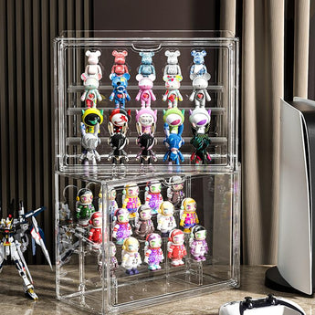 3 Layers Transparent Display Case -1