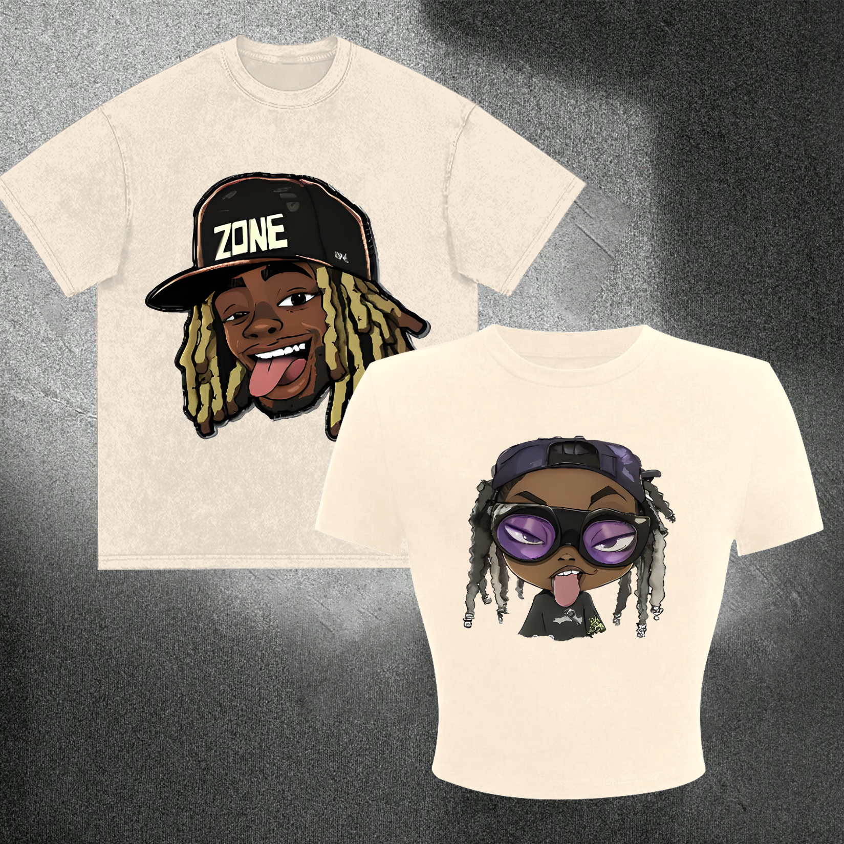 HYPE HEADZ Matching Couple T Shirt