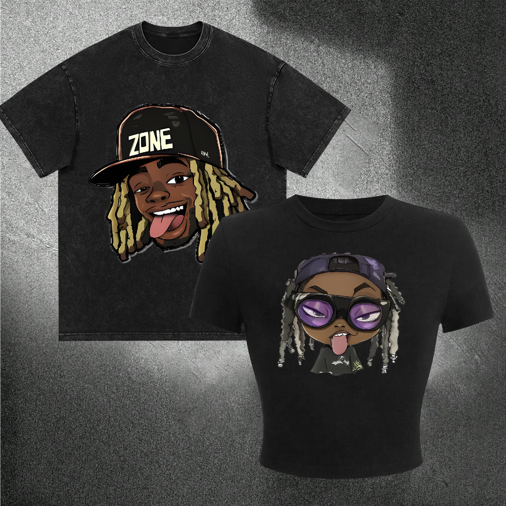 HYPE HEADZ Matching Couple T Shirt