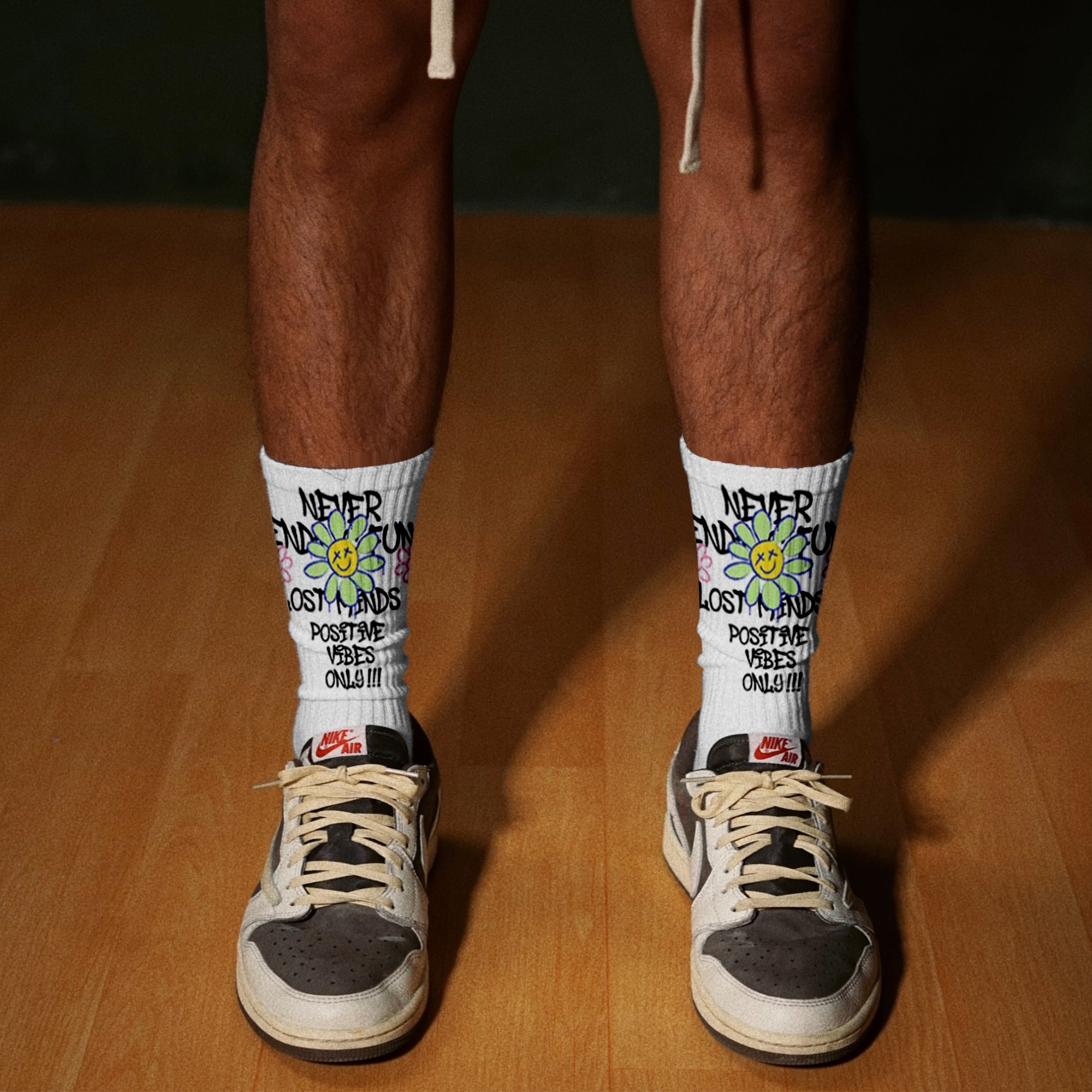 BVBOX Trendy Breathable Soft Cotton Socks