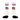 Purple & Gold Court Mid-Calf Breathable Soft Cotton Socks