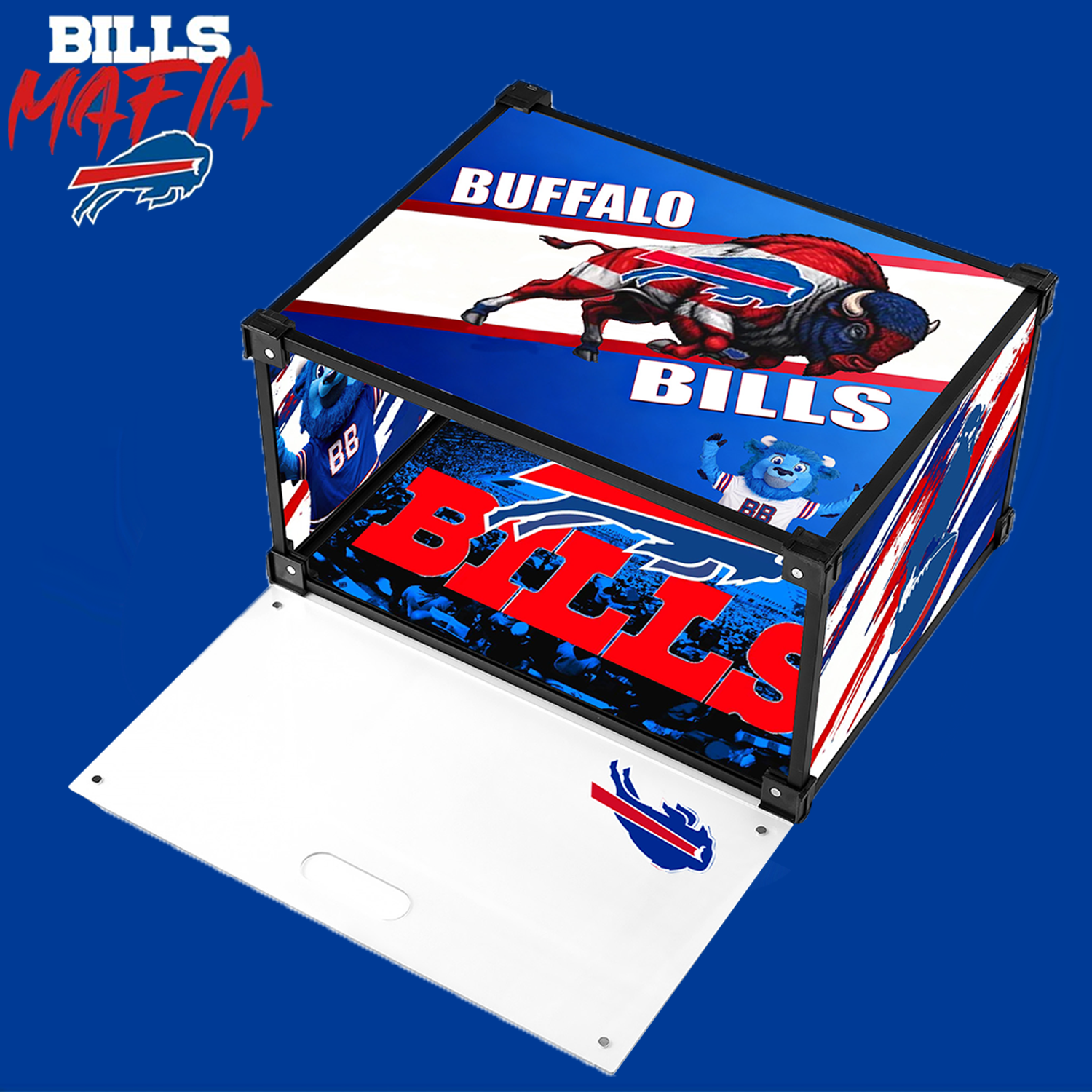 Buffalo Bills Acrylic Custom Display Shoe Box