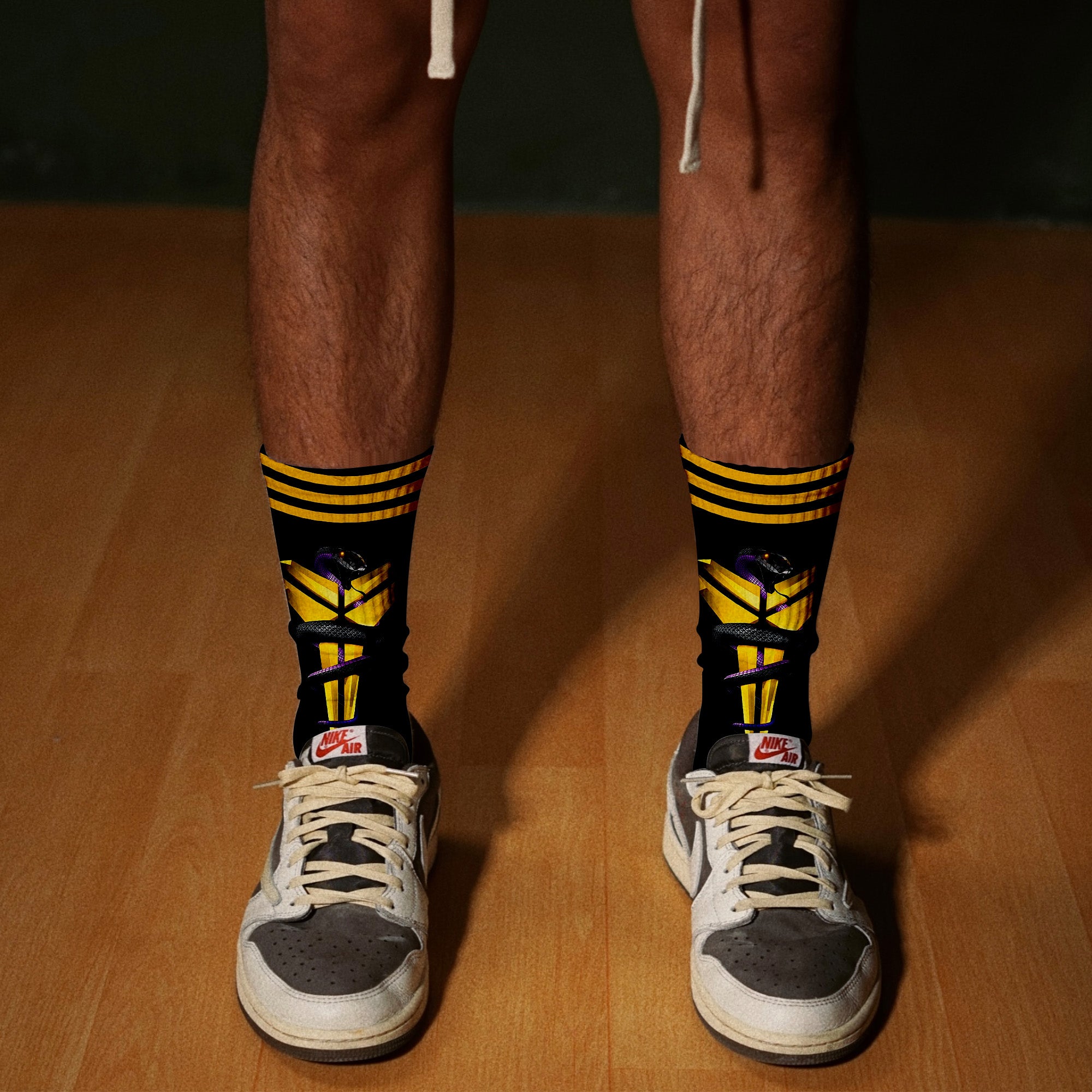BVBOX 2025 Year of the Mamba Custom Cotton Socks