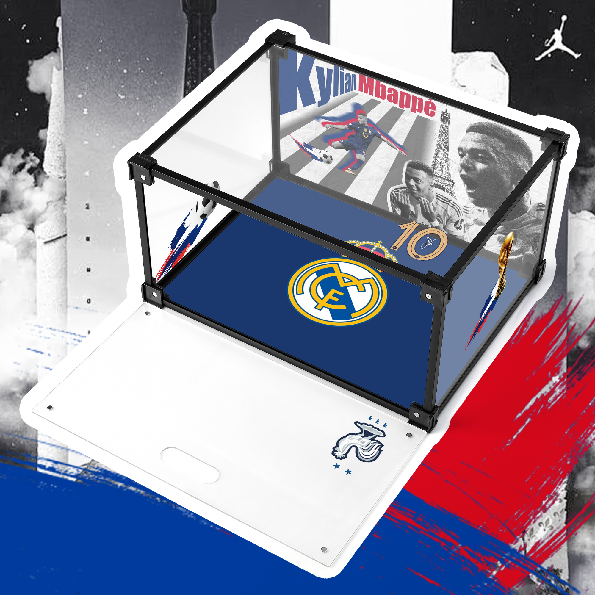 King of Acceleration Custom Acrylic Shoe Display Box