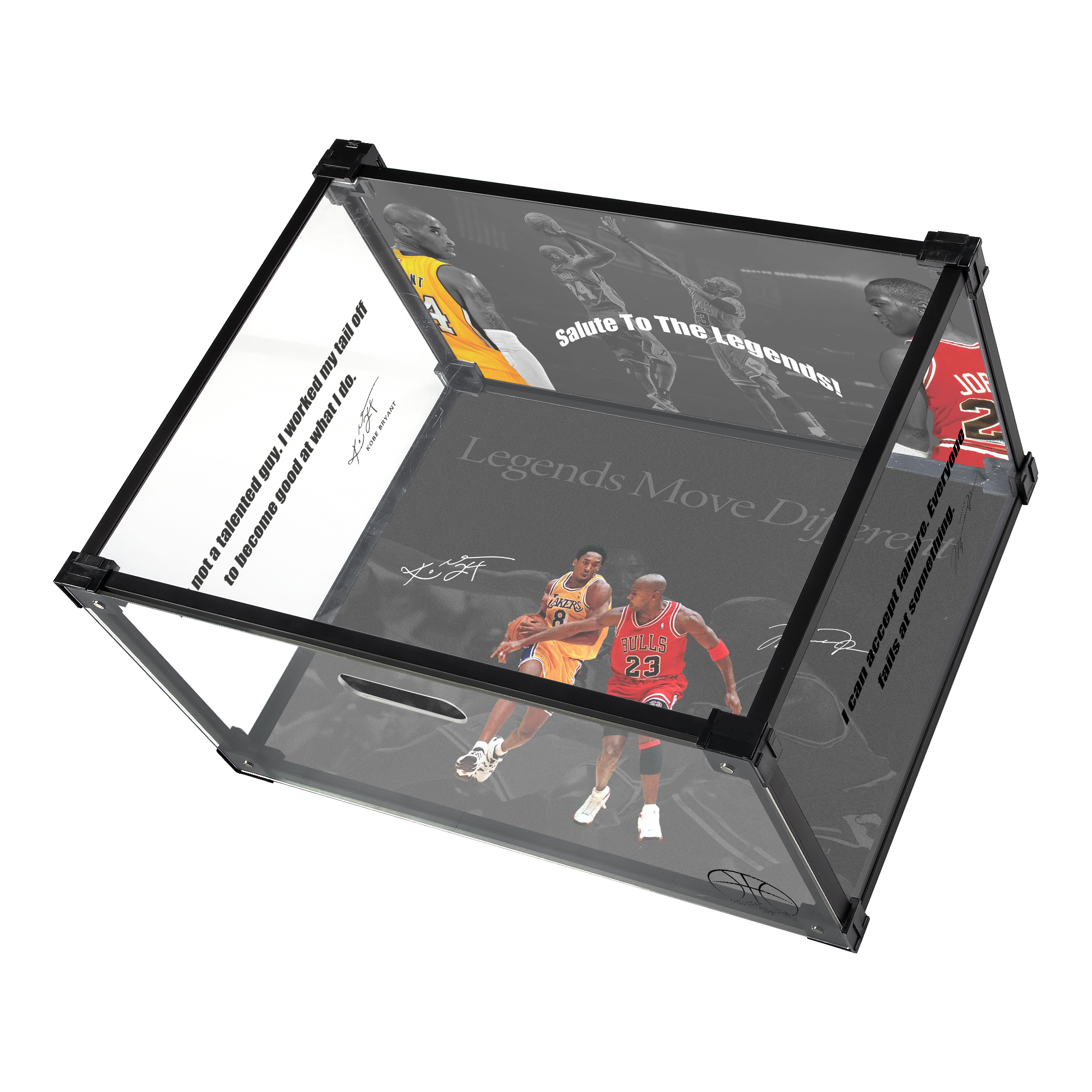 Beyond Greatness Custom Acrylic Shoe Display Box