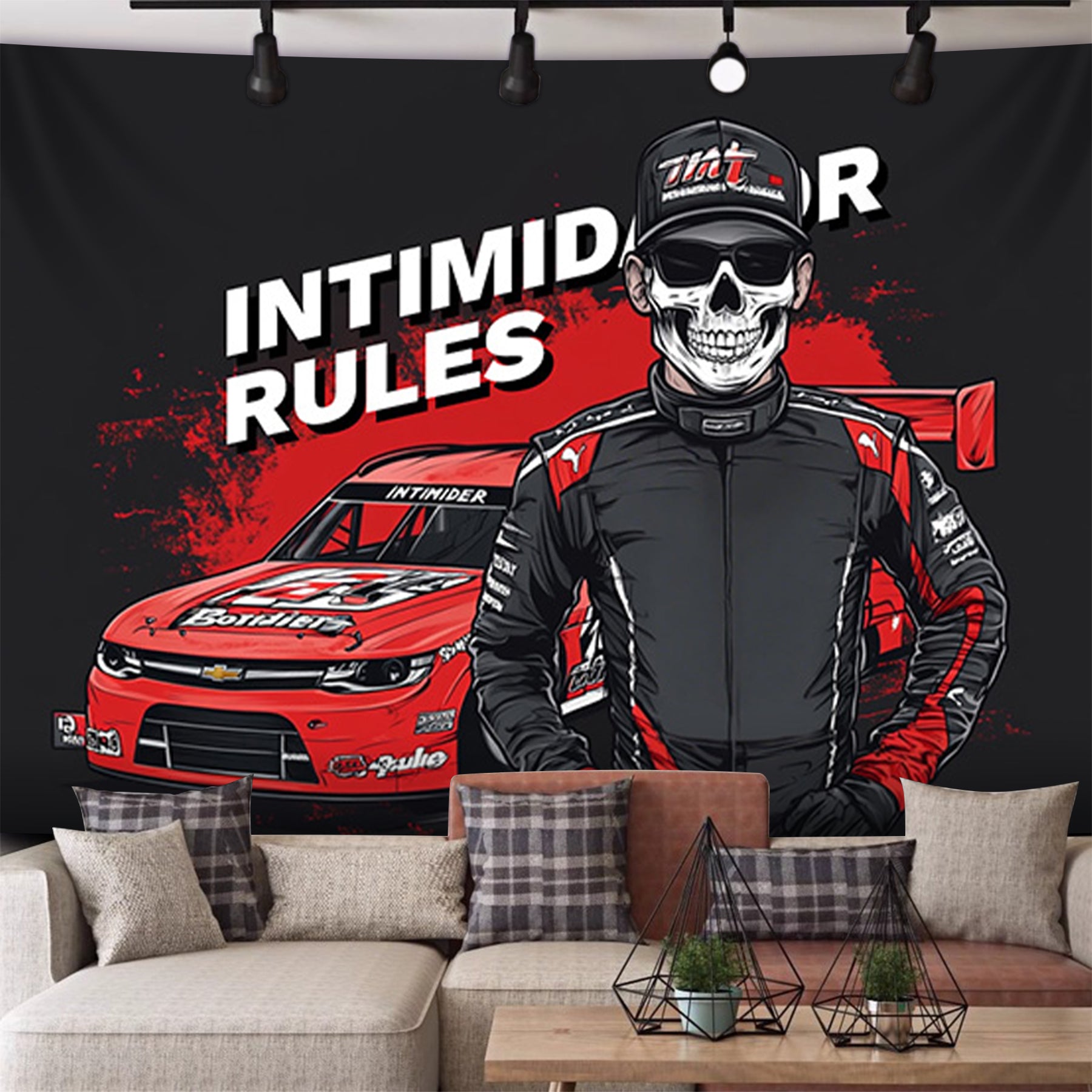 Intimidator Rules Fashion Decoration Tapestry