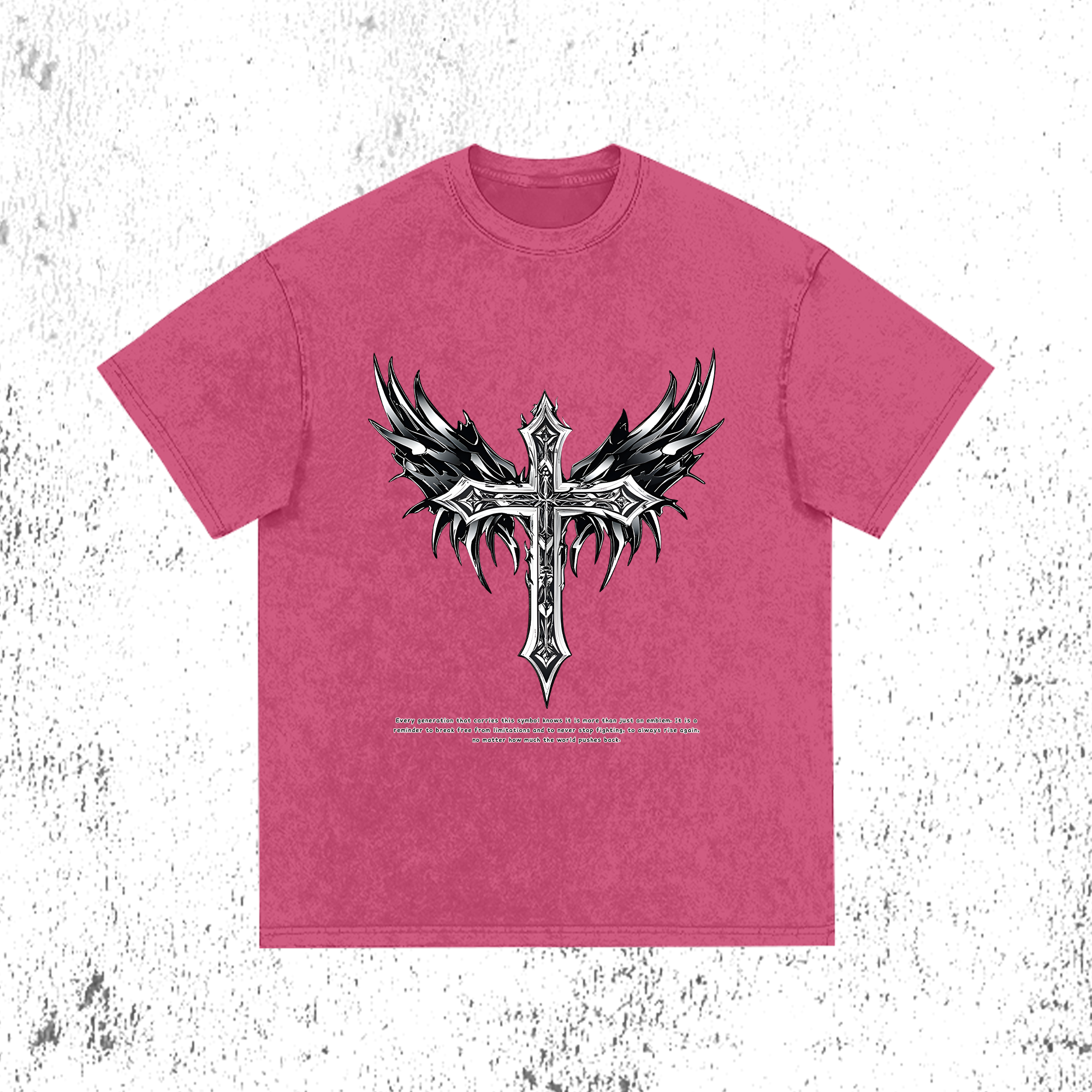 Dark Cross Streetwear Oversized Washed Tee