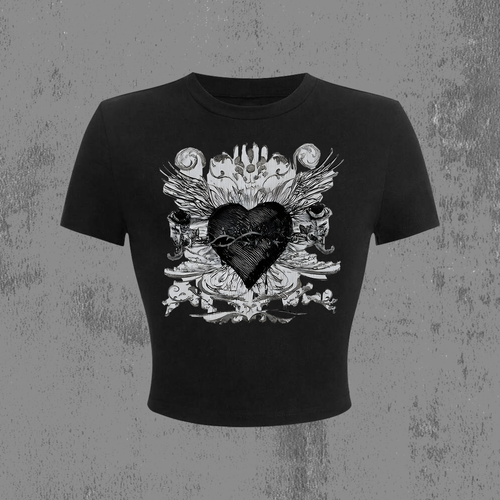 Heart of Rebellion Streetwear Fit Tee