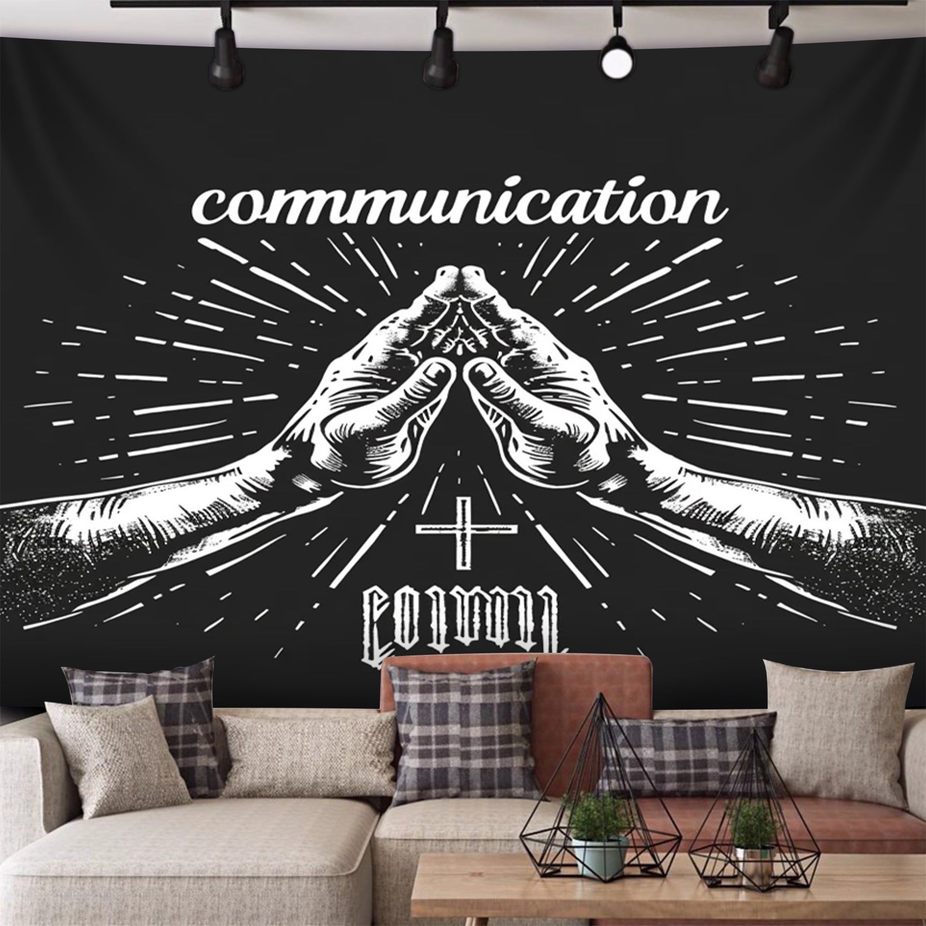 Communication symbols Fashion Wall Haning Decoration Tapestry
