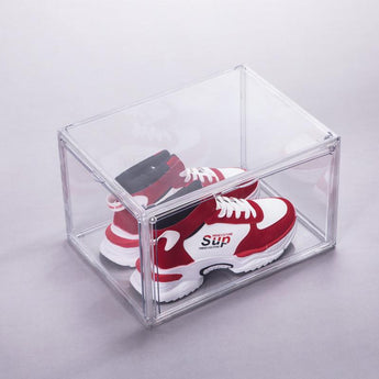 Clear Acrylic Stackable Shoe Storage Boxes -13