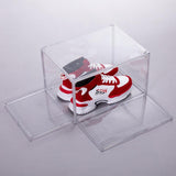 Clear Acrylic Stackable Shoe Storage Boxes -14