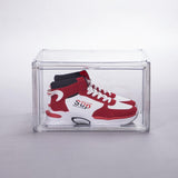 Clear Acrylic Stackable Shoe Storage Boxes -16