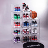 Clear Acrylic Stackable Shoe Storage Boxes -4