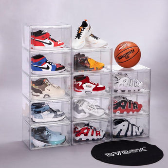 Clear Thick Material Acrylic Shoe Box -10