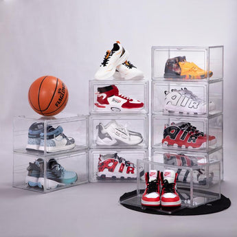 Clear Thick Material Acrylic Shoe Box -9
