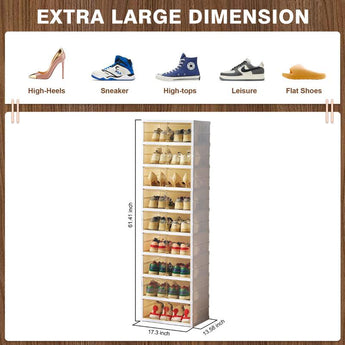 Installation-free Foldable Shoe Rack -11