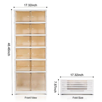 Installation-free Foldable Shoe Rack -2
