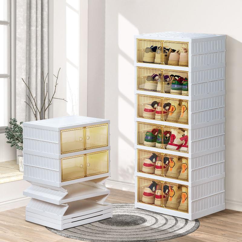 Drawer Boot Rack Amazon Modern Minimalist Porch Double Row Shoe